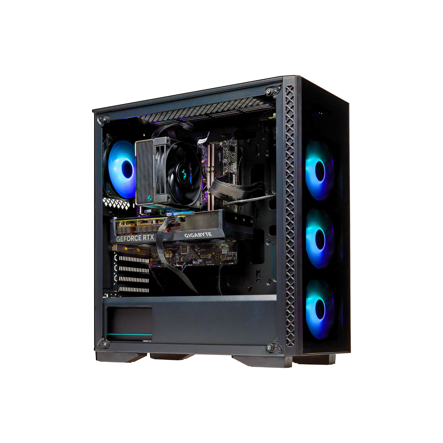 TECHNOID Budget Gaming PC (AMD Ryzen 5 5600G - RTX 4060 TI - 32 GB RAM - 1TB SSD - Windows 11 - Wifi - Keyboard Mouse) TECHNOID Budget Gaming PC (AMD Ryzen 5 5600G - RTX 4060 TI - 32 GB RAM - 1TB SSD - Windows 11 - Wifi - Keyboard Mouse)