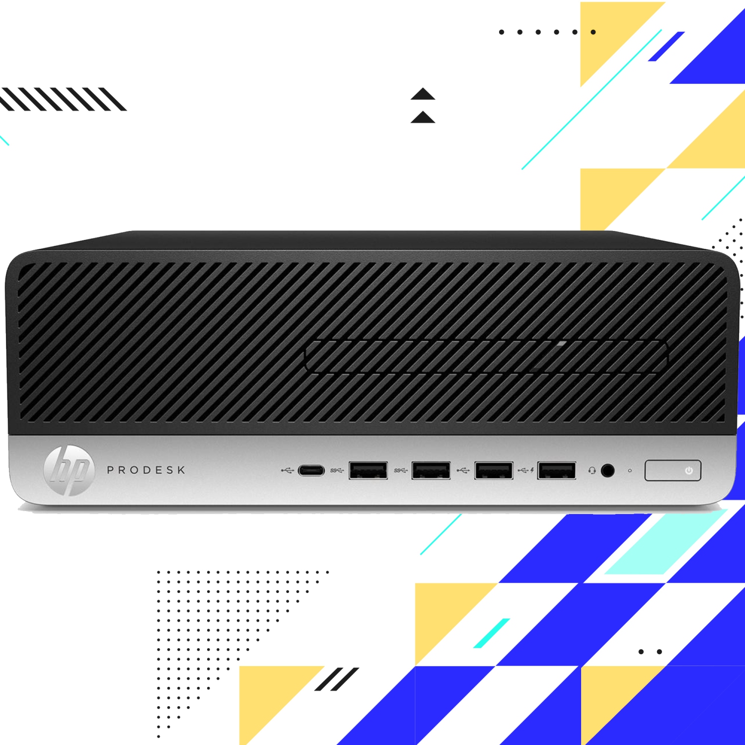 Refurbished - Desktop Computer HP ProDesk 600 G3 Home/Office SFF PC (Core i7_ 1TB SSD_ 8GB DDR4 RAM_ Windows 10 Pro_ Wireless Keyboard and Mouse)