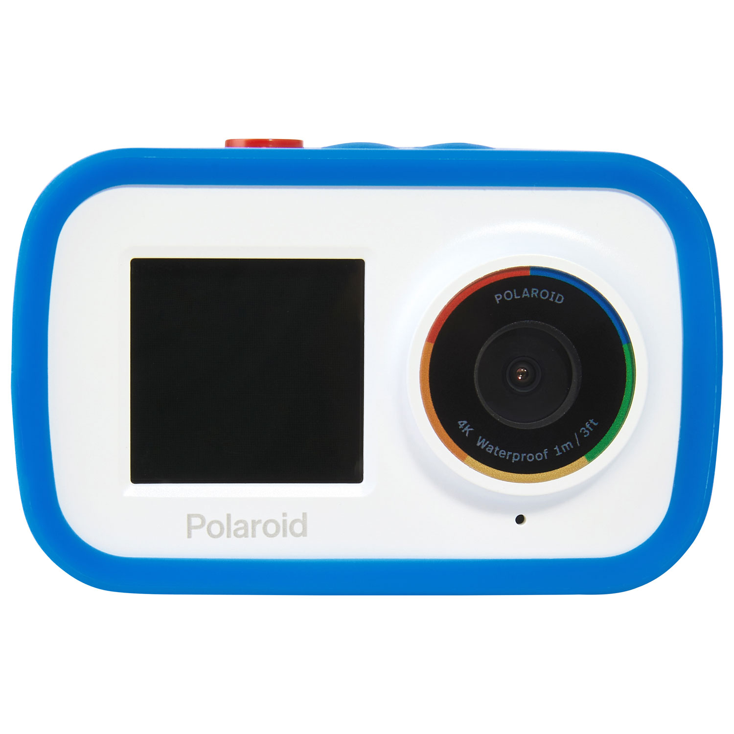 Polaroid ID922 Waterproof 4K UHD Action Camera Kit - Blue/White - Only at Best Buy