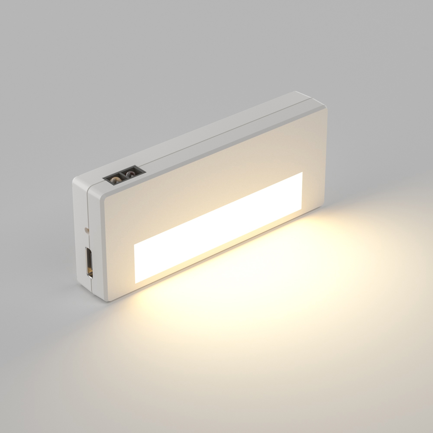 BAZZ 3 Pack Magnetic Contact Sensor Rechargeable Accent Light 3000K Soft White 0.6W 40Lumens, U22111X3W