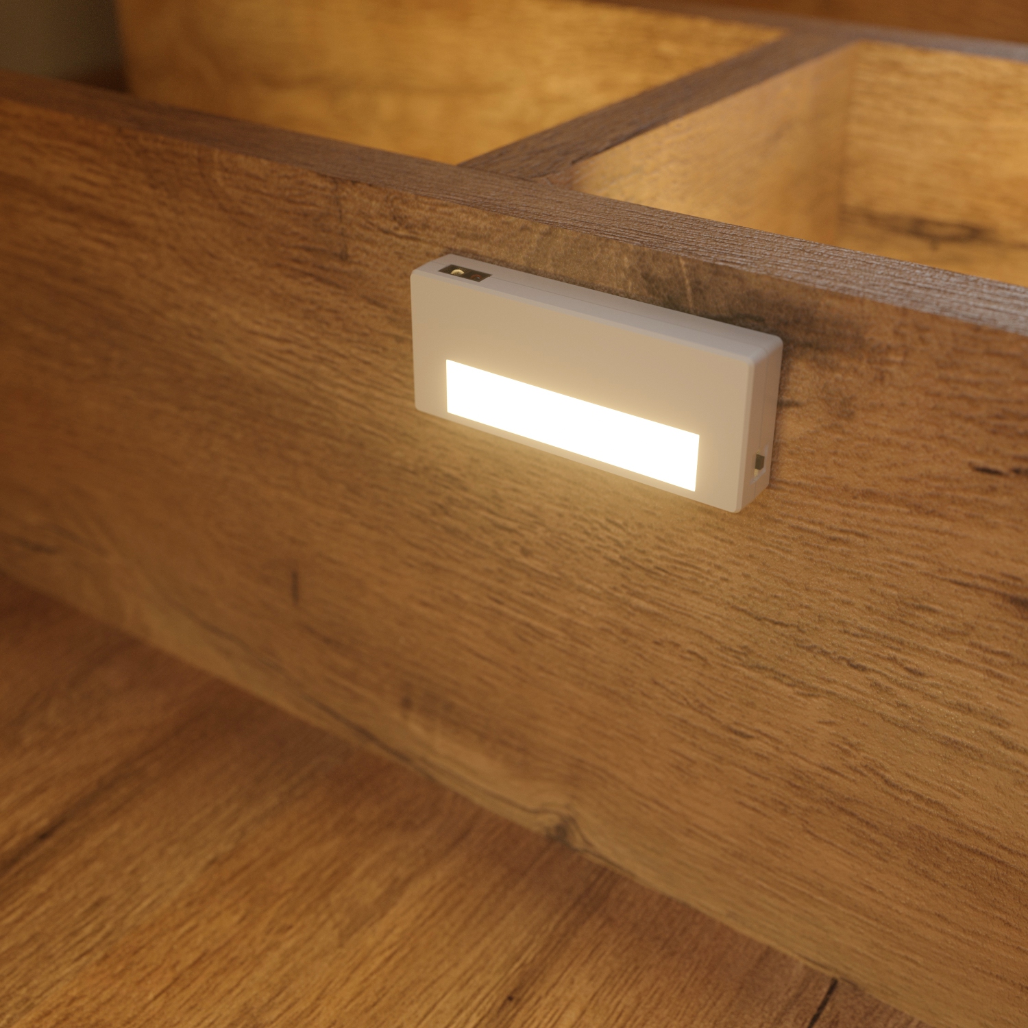 BAZZ 3 Pack Magnetic Contact Sensor Rechargeable Accent Light 3000K Soft White 0.6W 40Lumens, U22111X3W