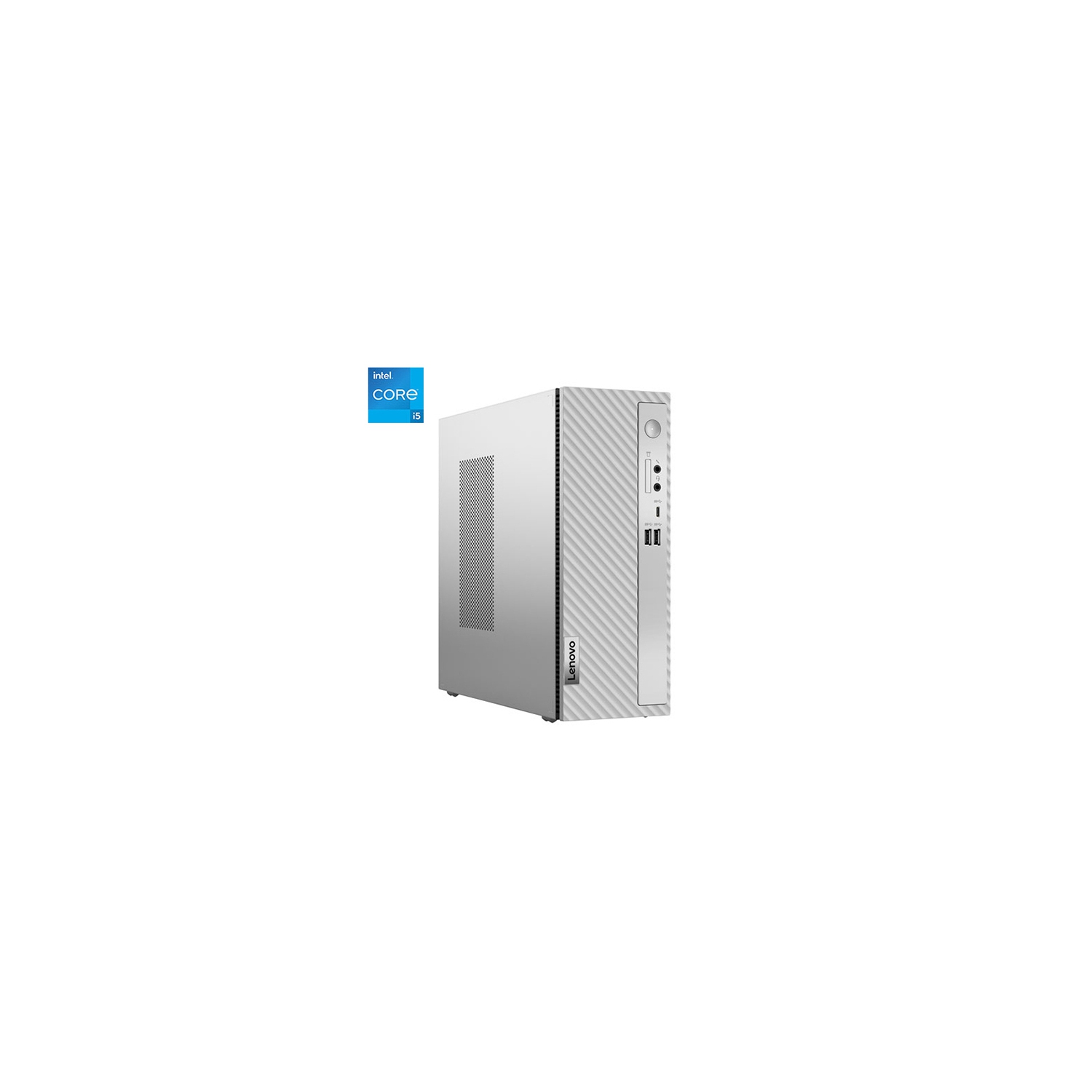 Refurbished (Excellent) -Lenovo IdeaCentre 3i Desktop PC -Cloud Grey (Intel Ci5-12400/256GB SSD/8GB RAM/Win 11)