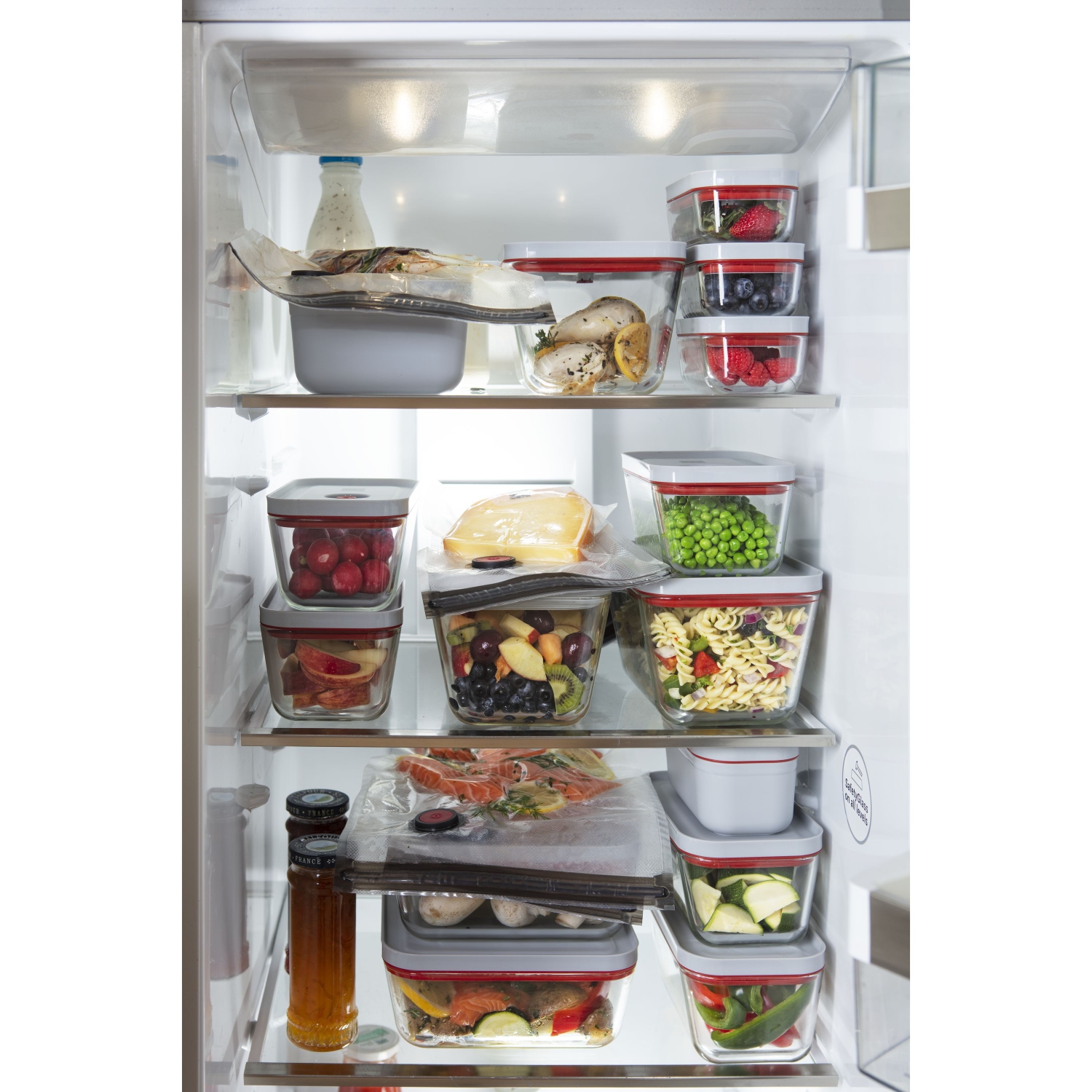 Ensemble de démarrage AVEC aspirateur en verre Fresh & Save de ZWILLING, 6 pièces