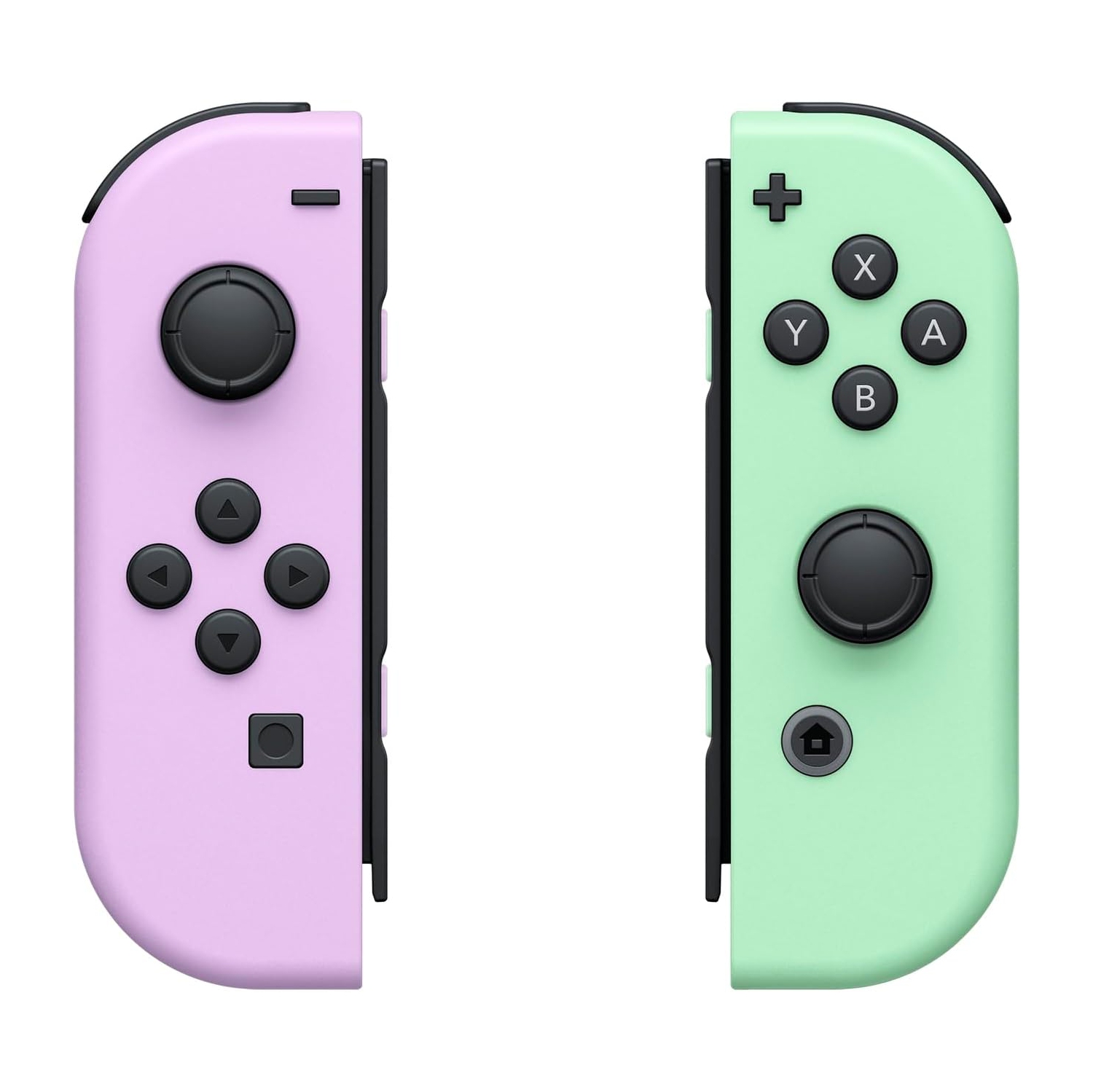Refurbished Nintendo Switch Original Left and Right Joy-Con Controllers - Pastel Purple / Pastel Green