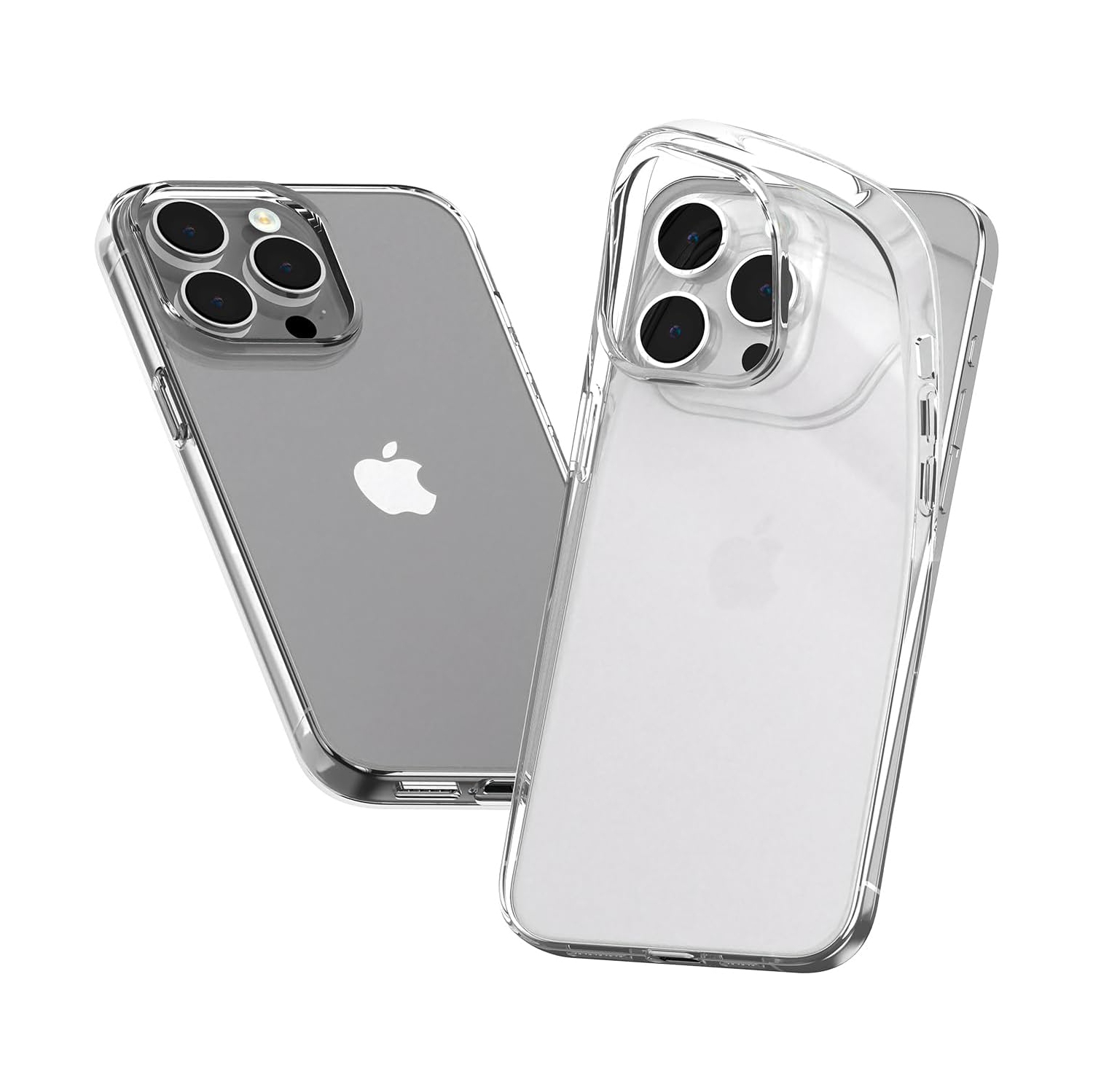 TopSave Goospery Pearl Jelly Gel TPU Case For iPhone 15 Pro Max(6.7"), Clear