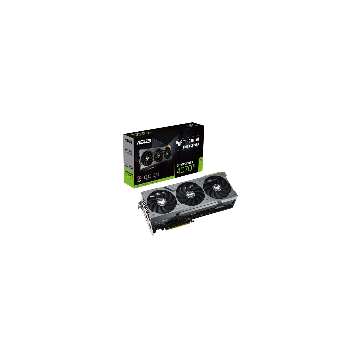 Open Box - ASUS TUF Gaming GeForce RTX 4070 Ti OC 12GB GDDR6X Video Card