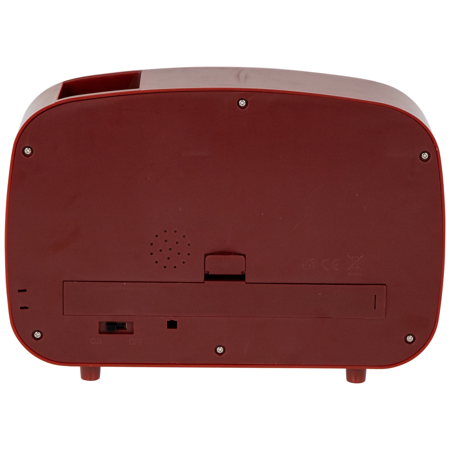 LED Lighted "Santa Sighting" Retro Radio Christmas Snow Globe - 8.75"