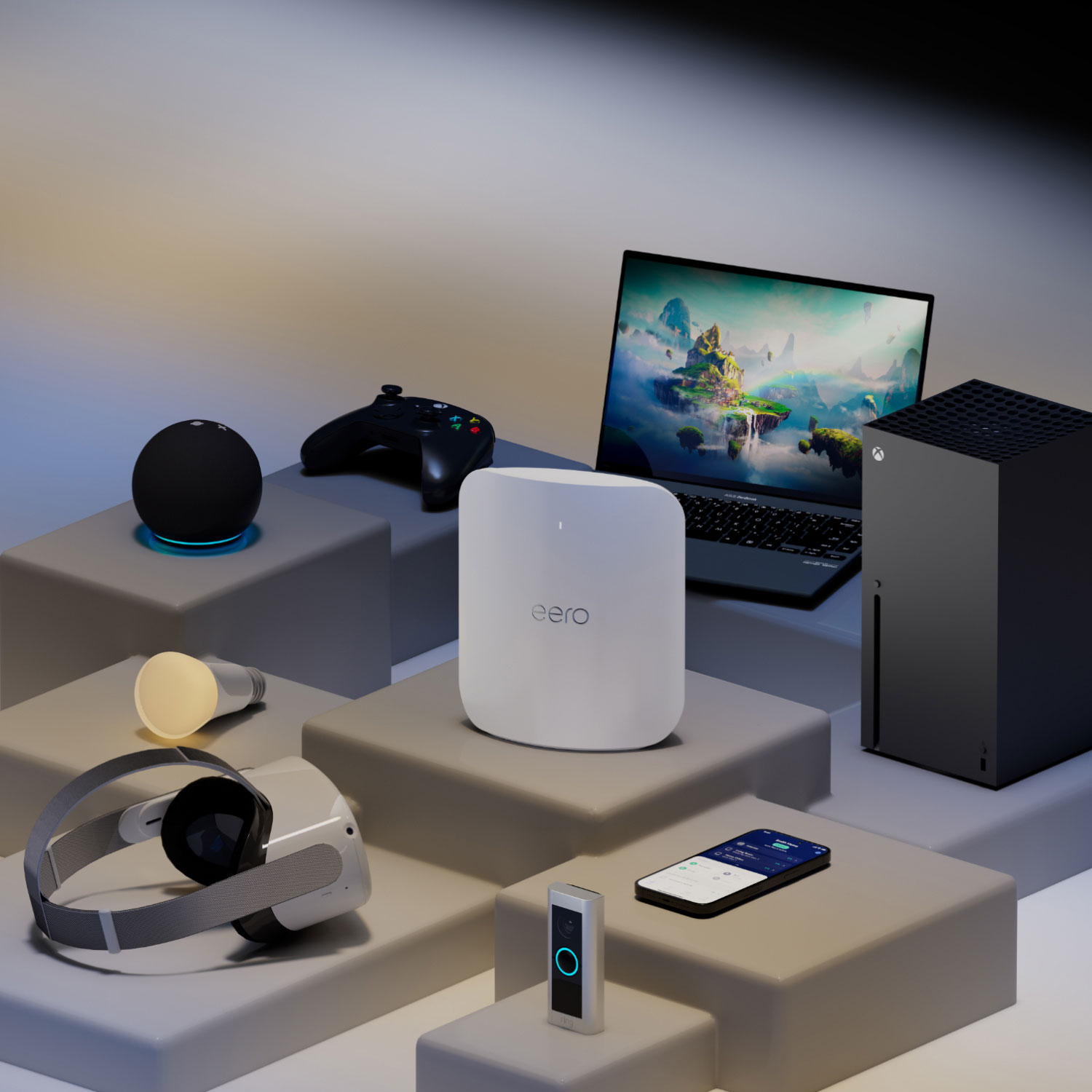 eero Max 7 Tri-Band Whole Home Mesh Wi-Fi 7 System