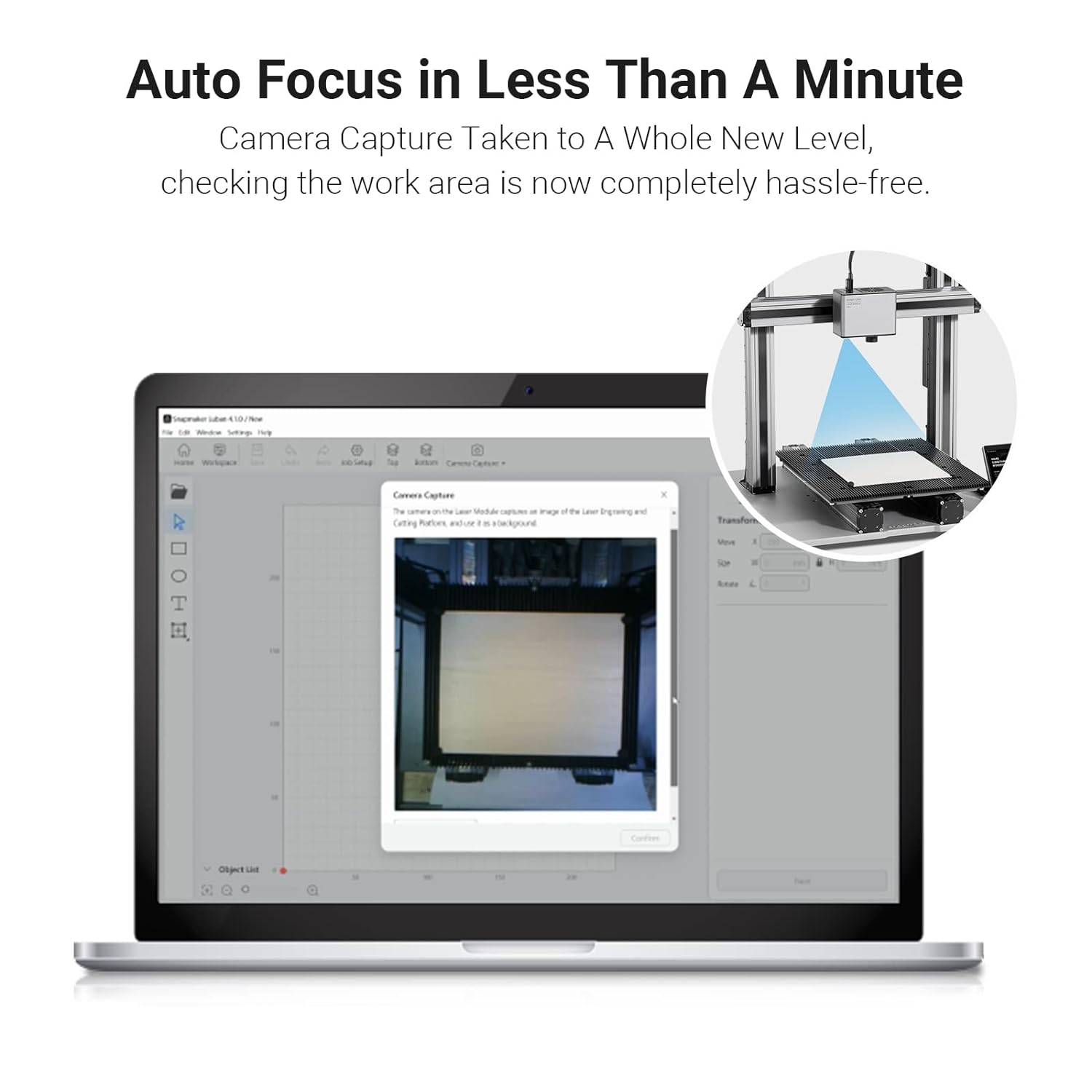 SNAPMAKER 10W HIGH POWER LASER MODULE