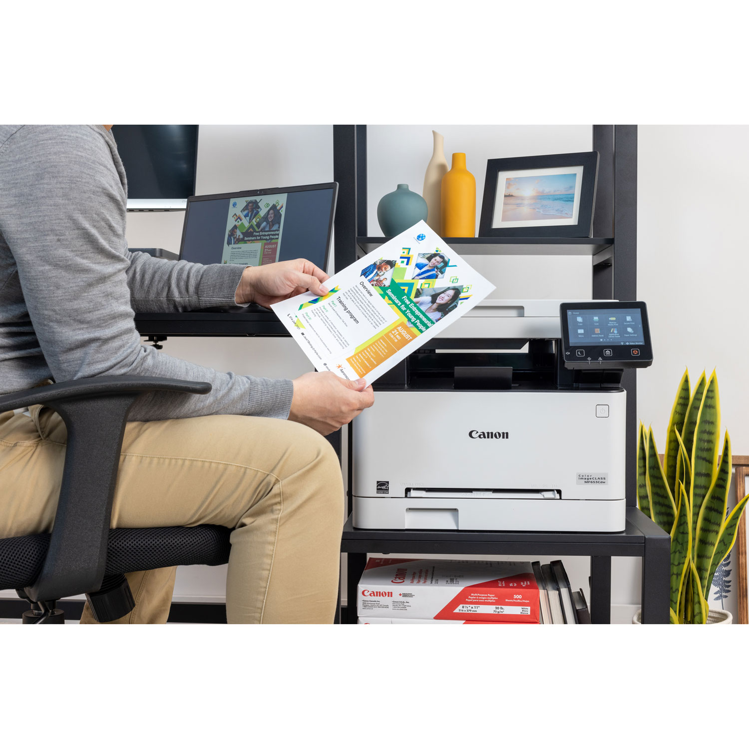 Imprimante laser tout-en-un couleur sans fil imageCLASS MF653Cdw de Canon - Exclusivité de Best Buy
