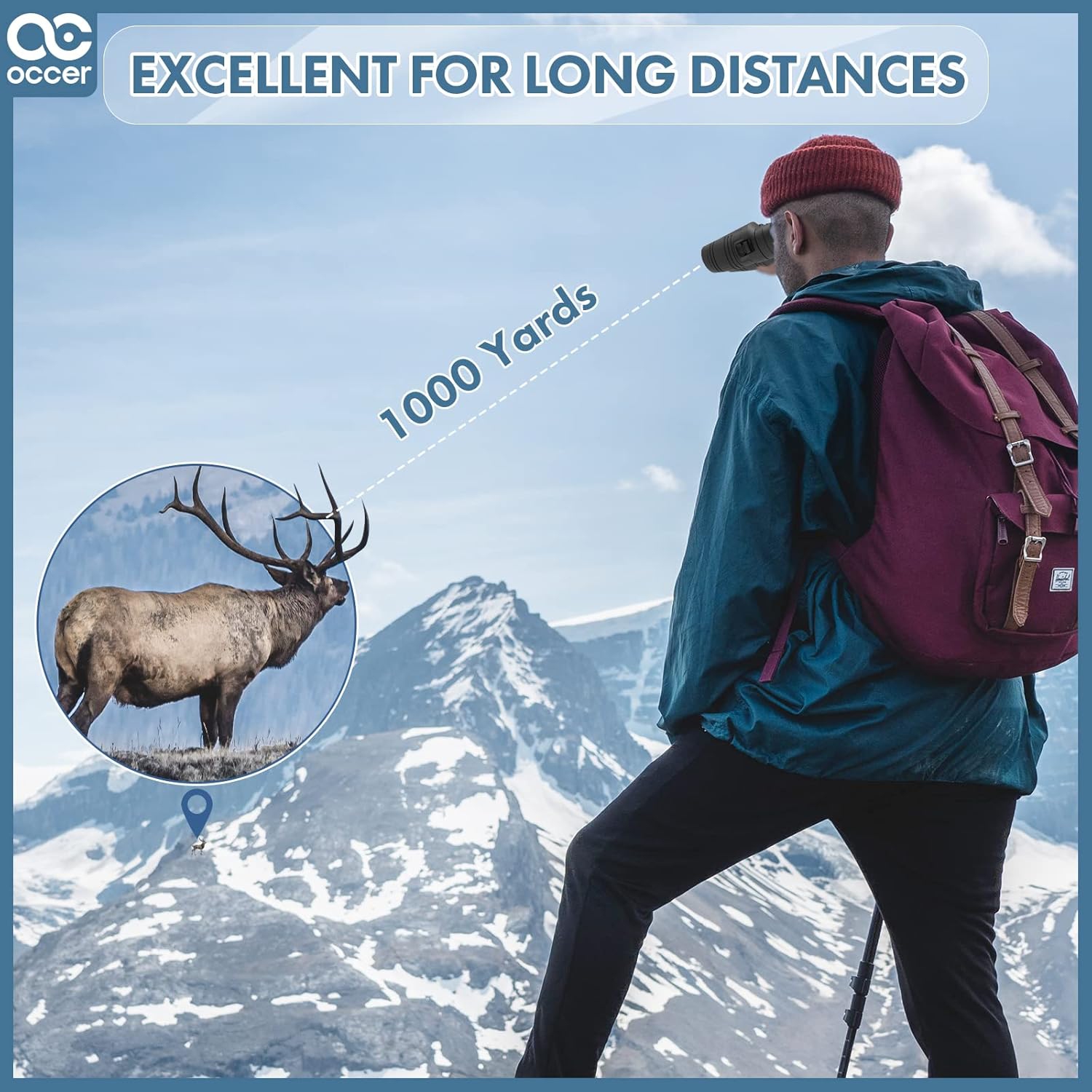 Jumelles compactes 12x25 avec prisme BAK4, jumelles HD légères pour adultes et enfants, observation d'oiseaux, voyages et sports