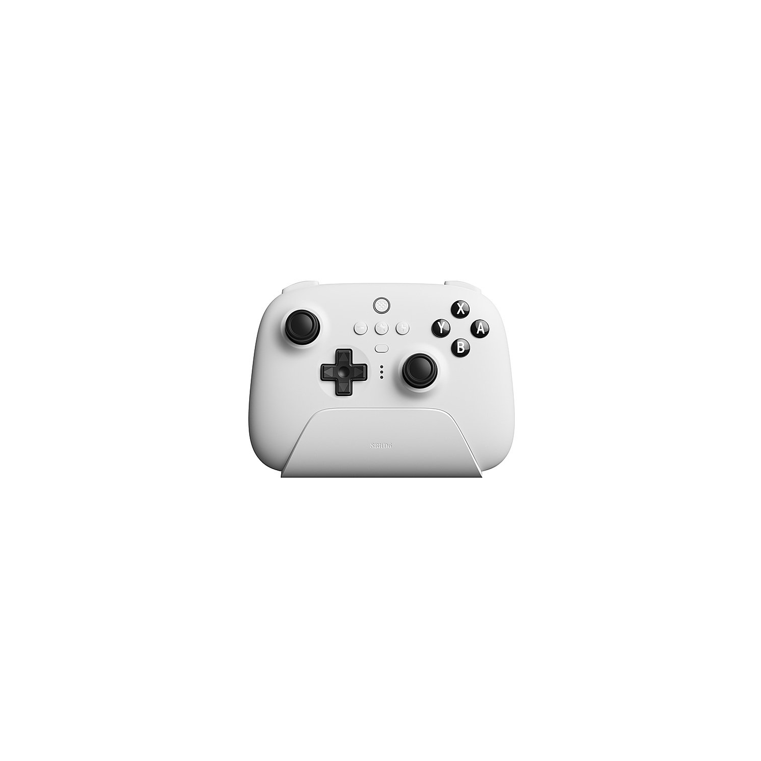 Refurbished (Excellent) - 8BitDo Ultimate Bluetooth Controller for Nintendo Switch and Windows PCs with Dock (White)