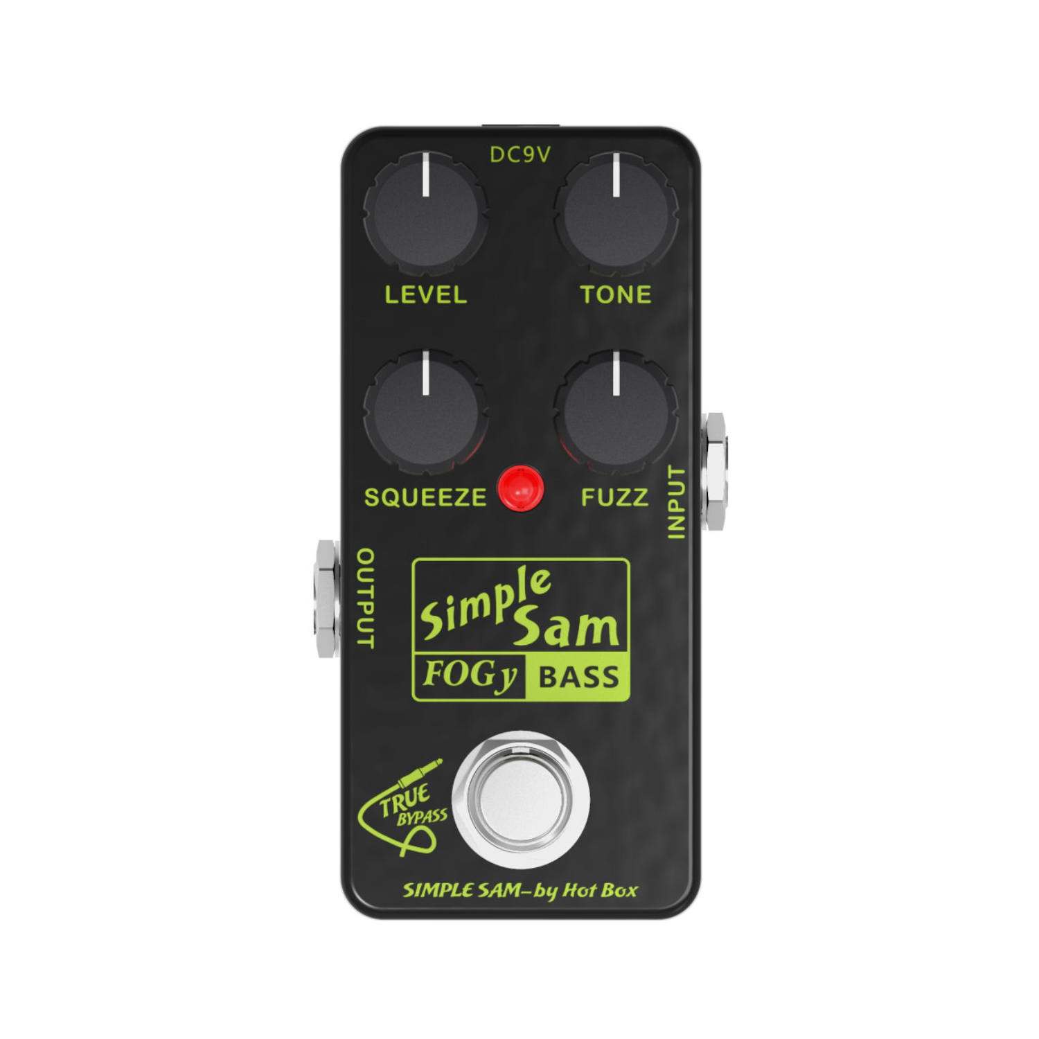 Simple Sam FOGy Bass Guitar Effect Pedal True Bypass Astounding Tone