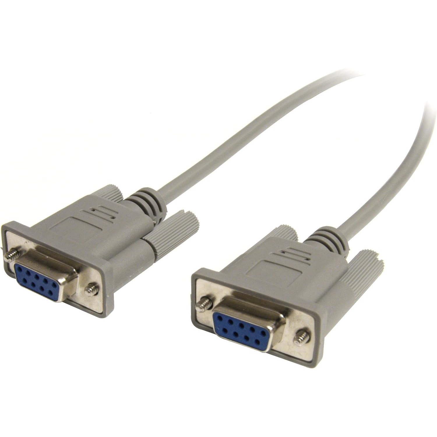 StarTech SCNM9FF25 Cross Wired DB9 Serial Null Modem Cable, F/F, 25-Feet