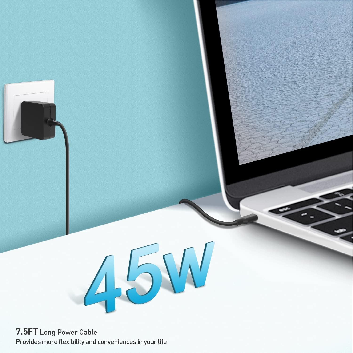 Chargeur pour ordinateur portable 45W pour Acer Chromebook 11 C732