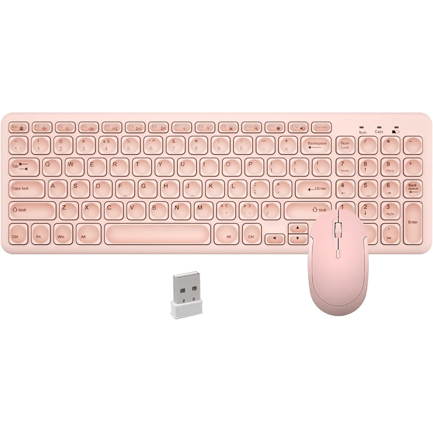 Wireless Keyboard & Mouse Antimicrobial¹ Combo Set