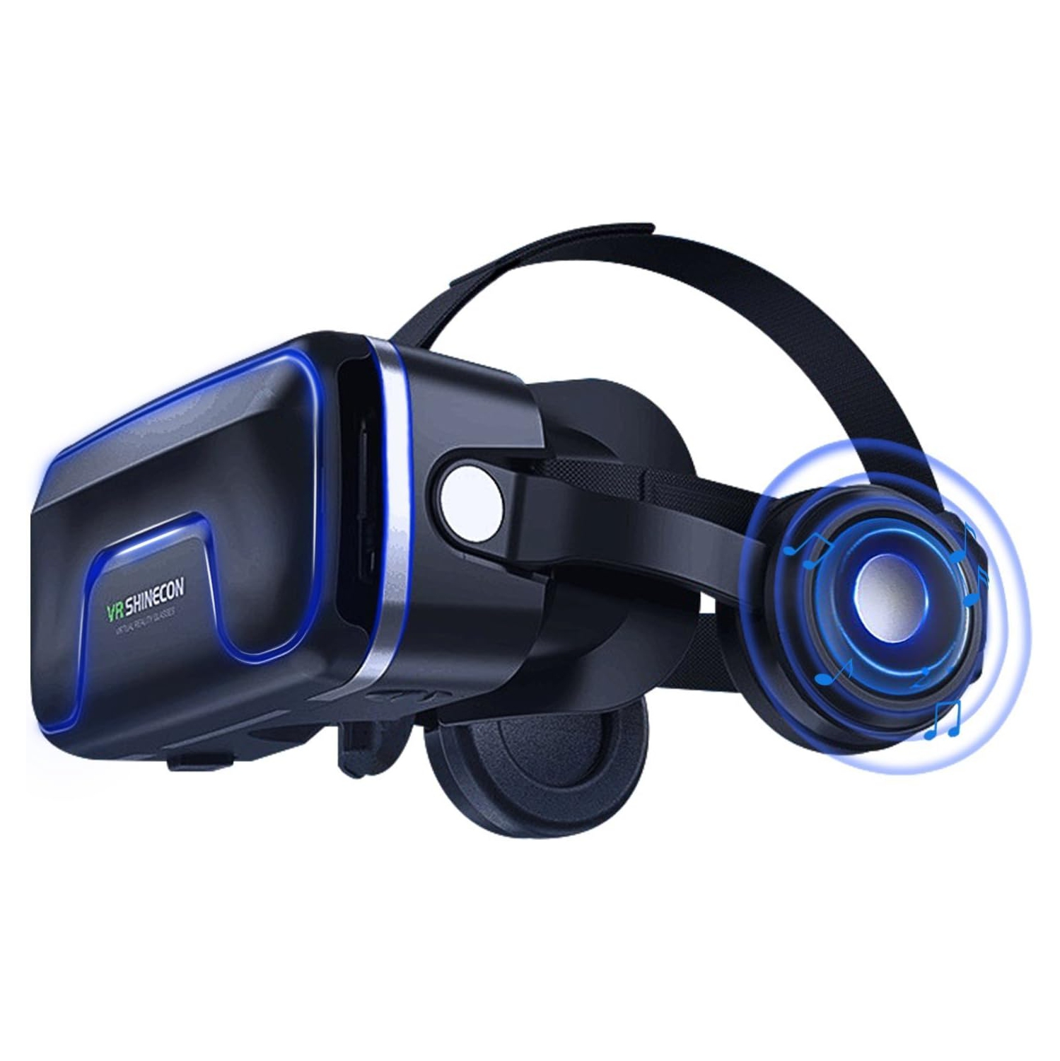 Virtual Reality Headset,3D VR Headset,VR Goggles - Compatible for iPh X, 7,Samsung Galaxy, Huawei, Google, Moto & All