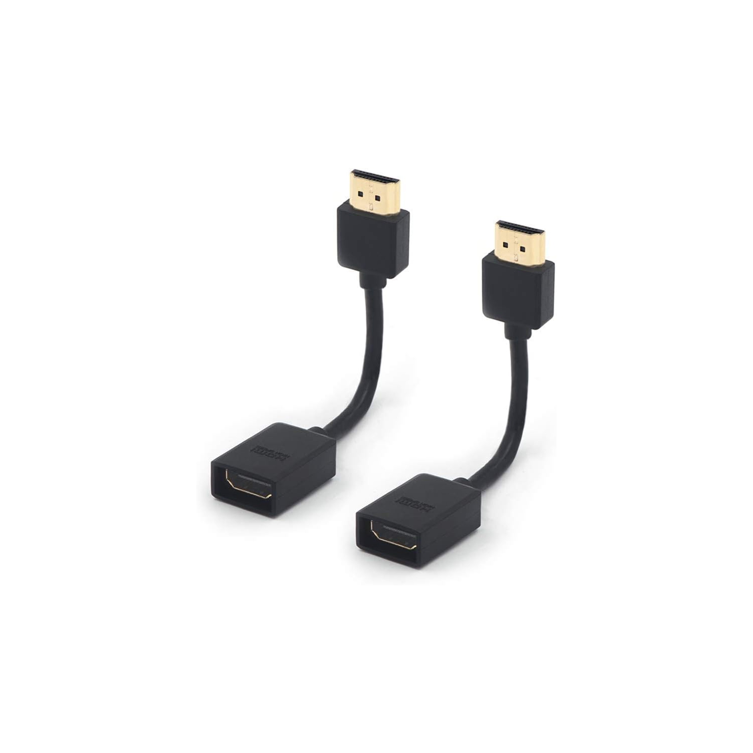 HDMI Extension Cable Male to Female Support 4K & 3D HDMI 2.0 for Roku Stick, TV Stick, Google Chrome Cast, Laptop