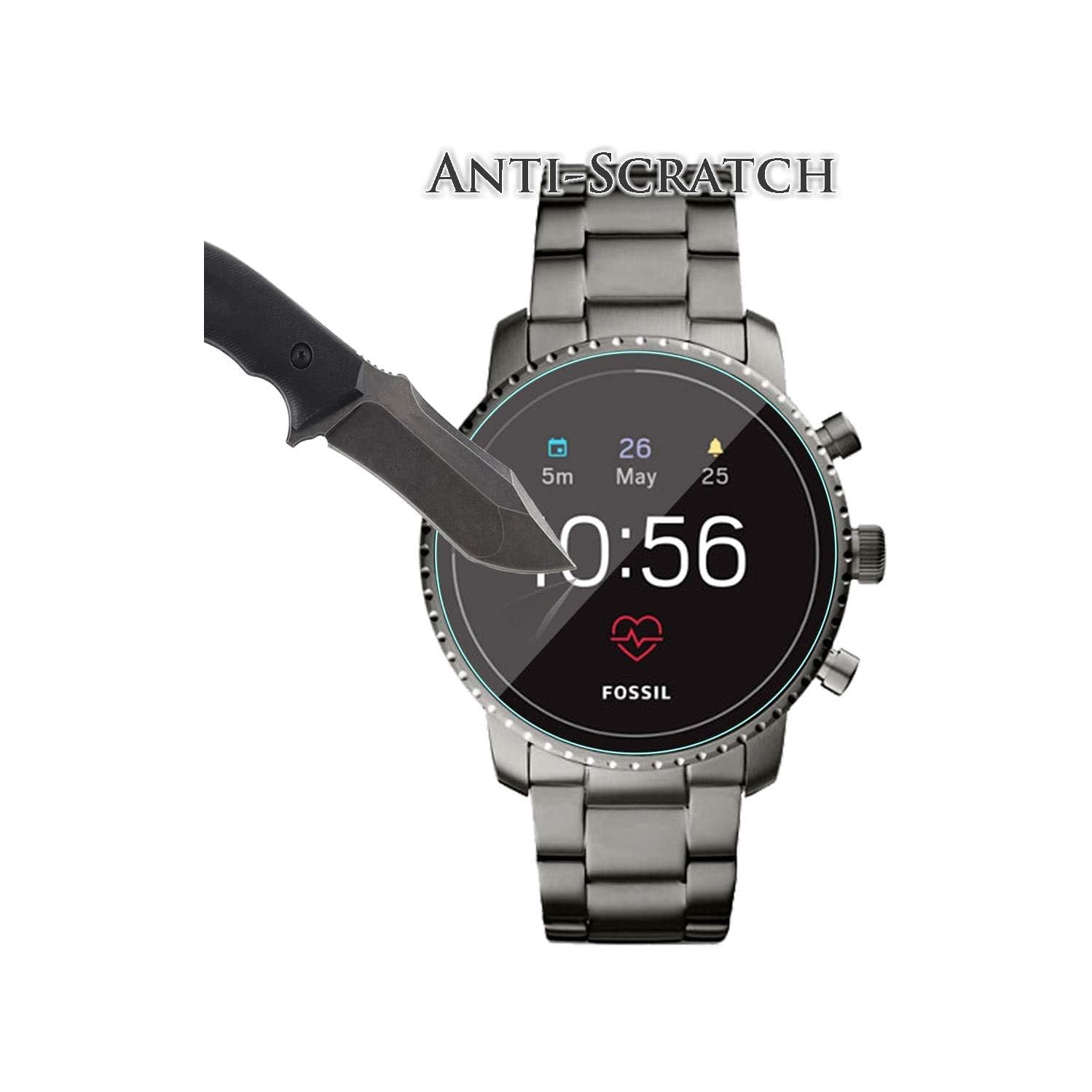 Screen protector fossil sales q explorist