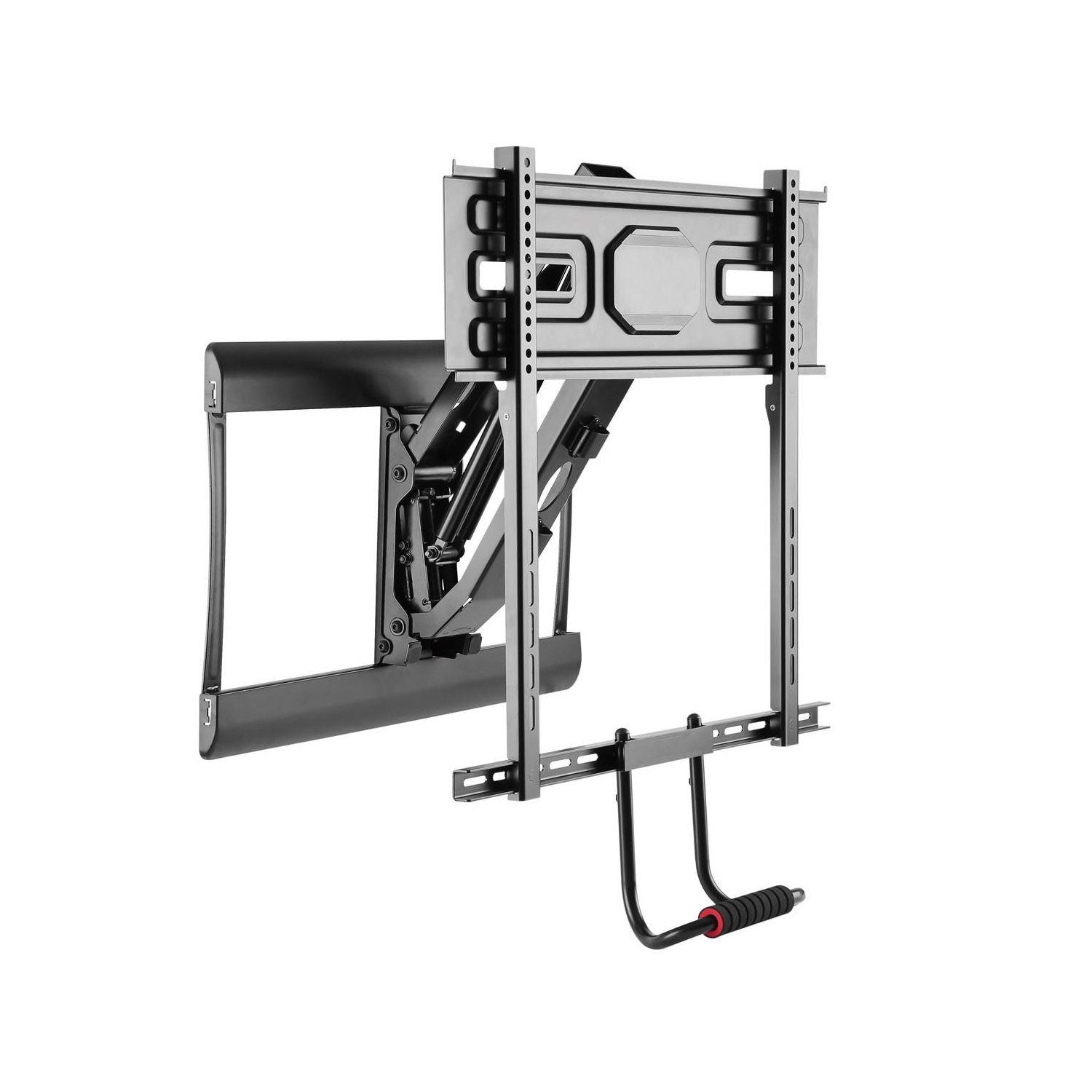43-70 Inch Above Fireplace Pull-Down Full Motion TV Wall Mount, TV Mounts Bracket Max Load Capacity 77lbs and VESA up to 600x400