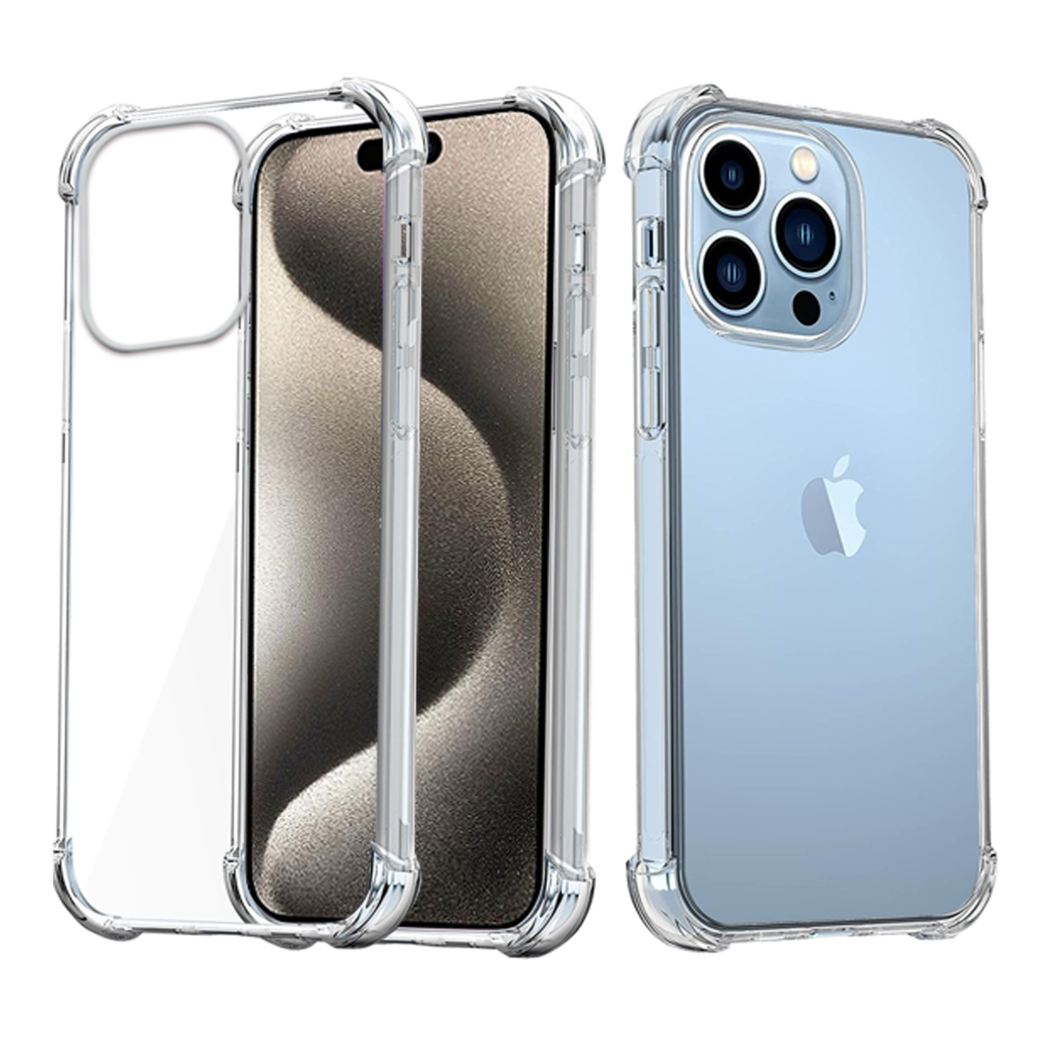 Supershield Fitted Hard Shell Case for iPhone 15 Pro Max - Clear