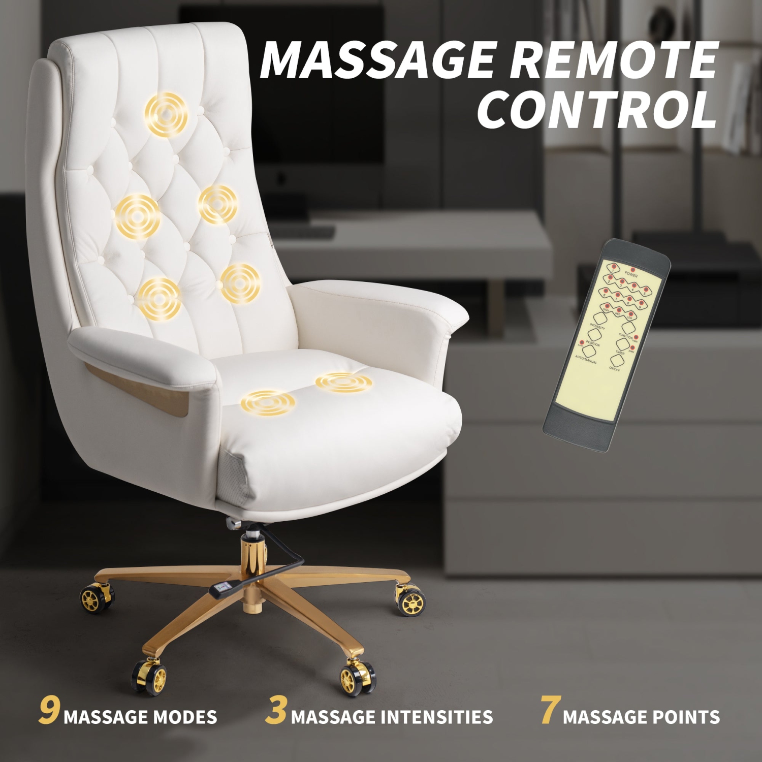 Fauteuil de bureau de massage de Cellier