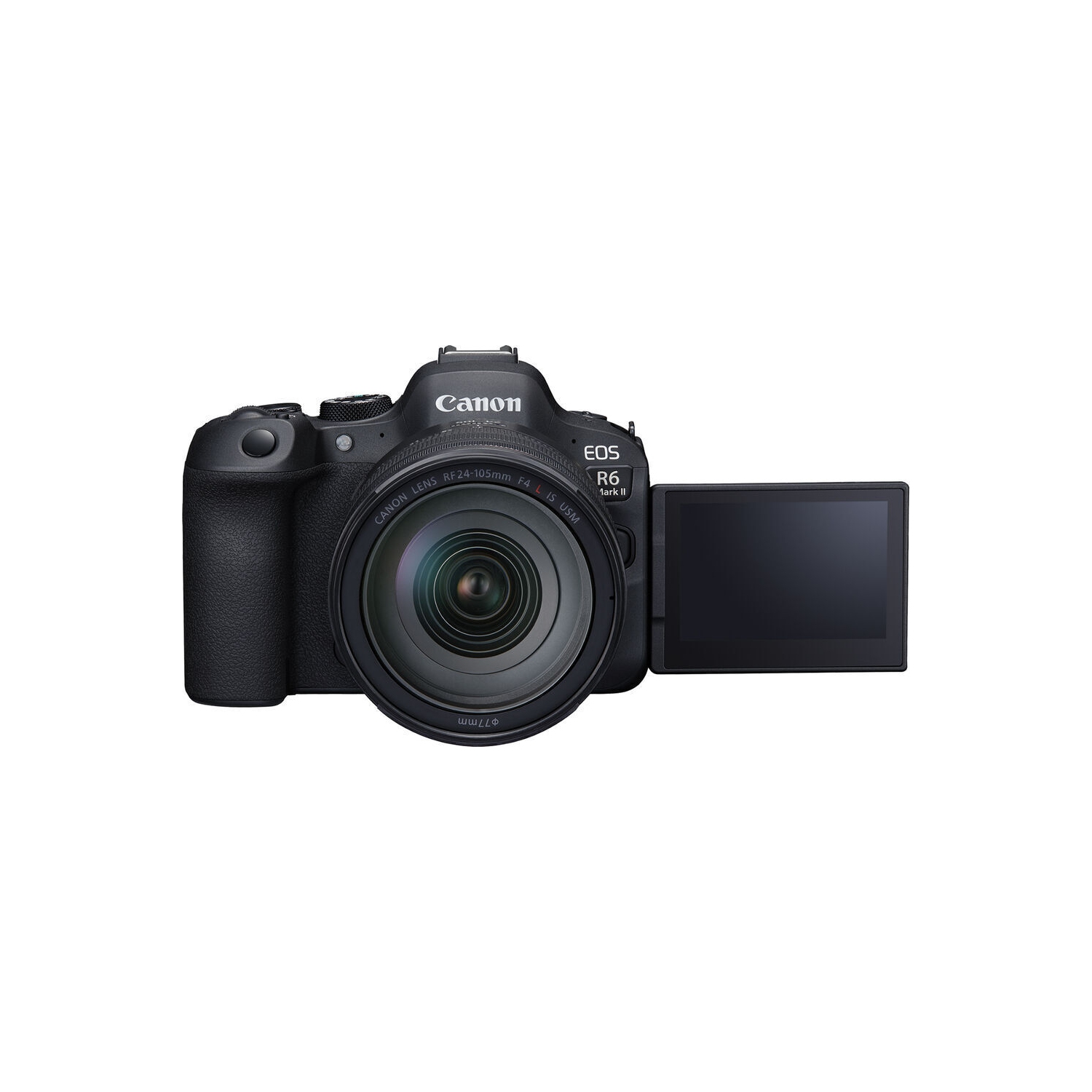 Canon EOS R6 Mark II Mirrorless Camera with 24-105mm f/4 Lens 5666C011 - 7PC Kit