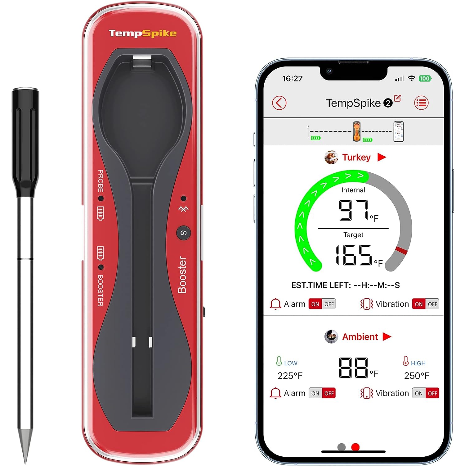 ThermoPro TempSpike 500FT Truly Wireless Meat Thermometer