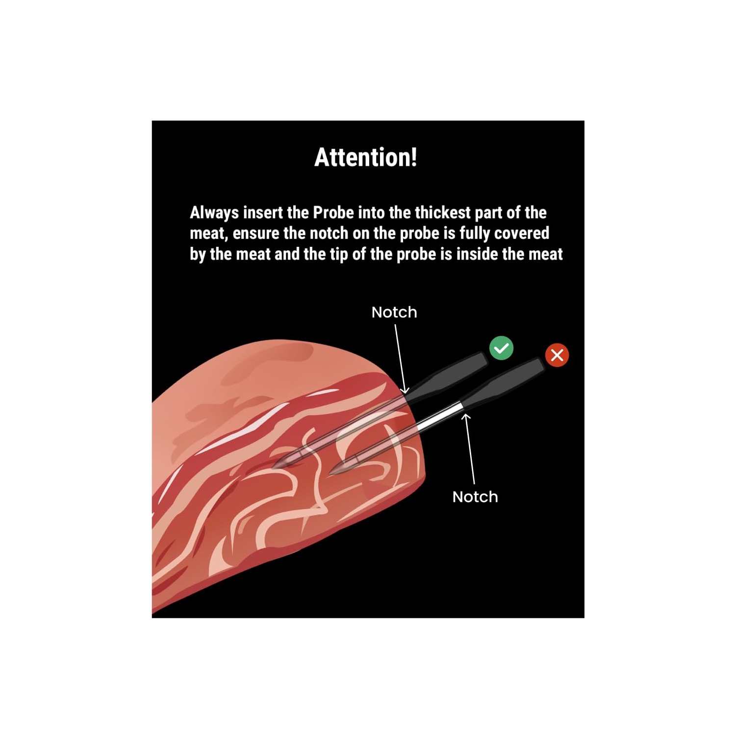 ThermoPro TempSpike 500FT Truly Wireless Meat Thermometer