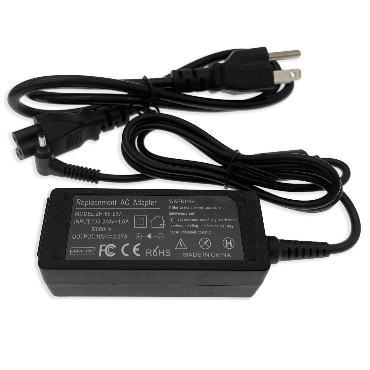 New Compatible Acer Chromebook 13 CB5-311 C810 AC Adapter Charger 45W