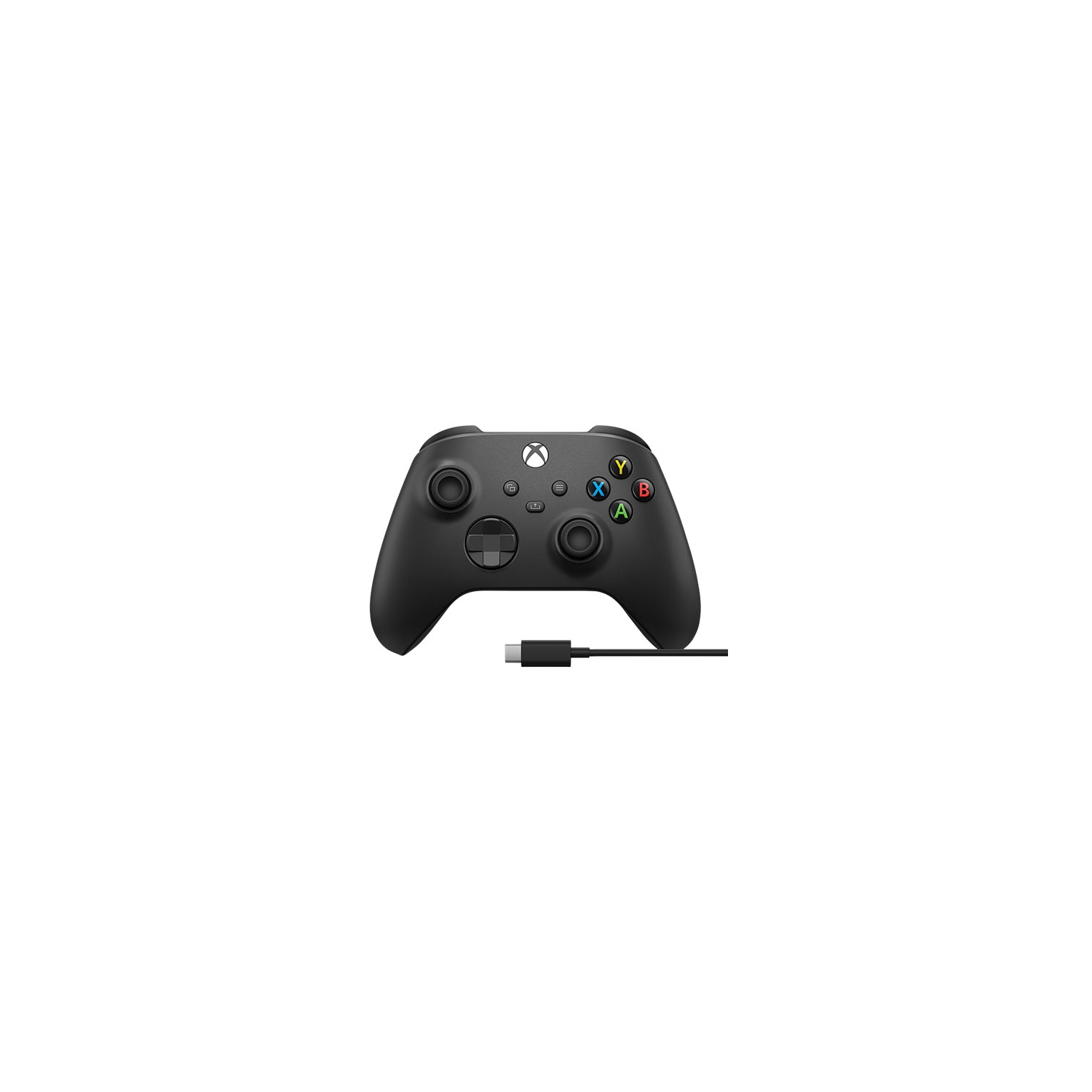 Refurbished Xbox Wireless Controller with USB-C Cable - Carbon Black