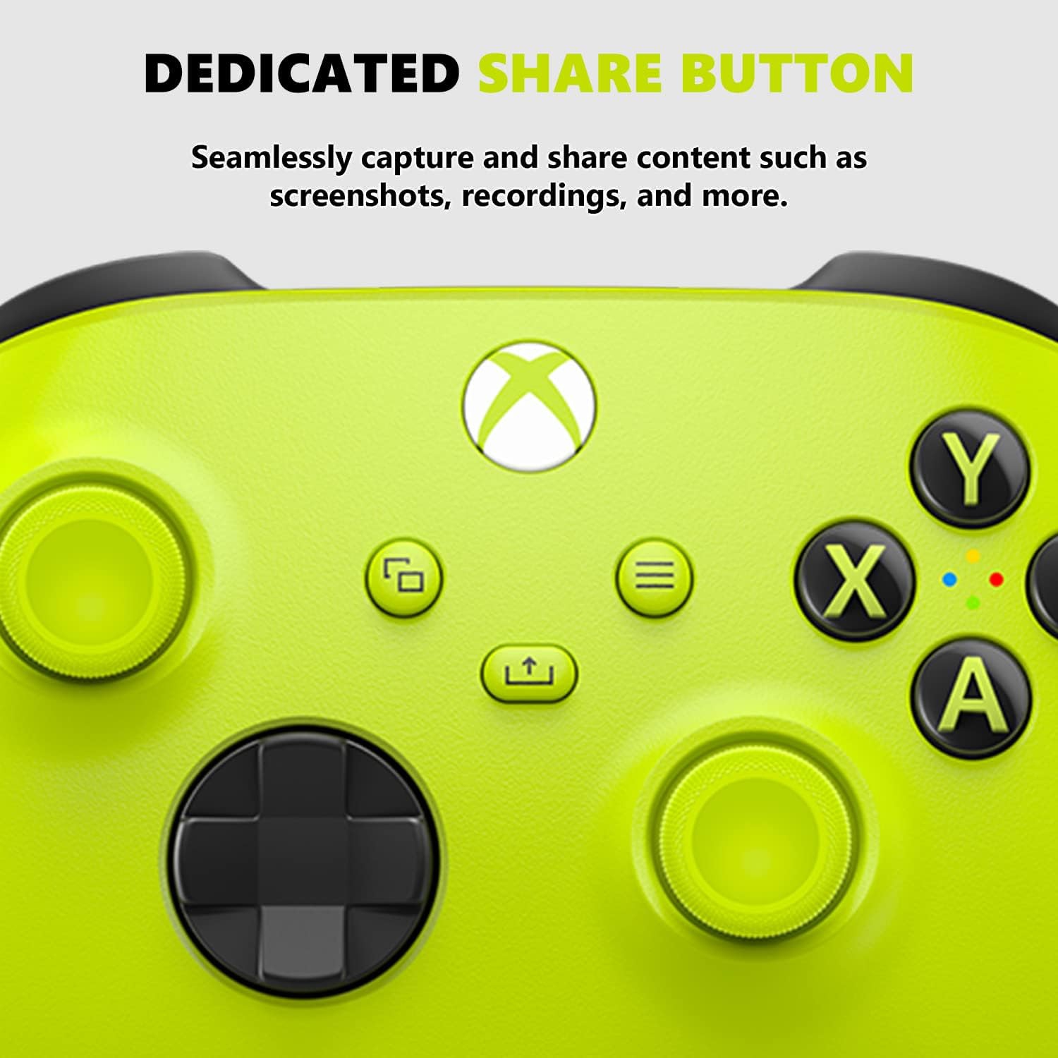 Refurbished Xbox Wireless Controller - Electric Volt