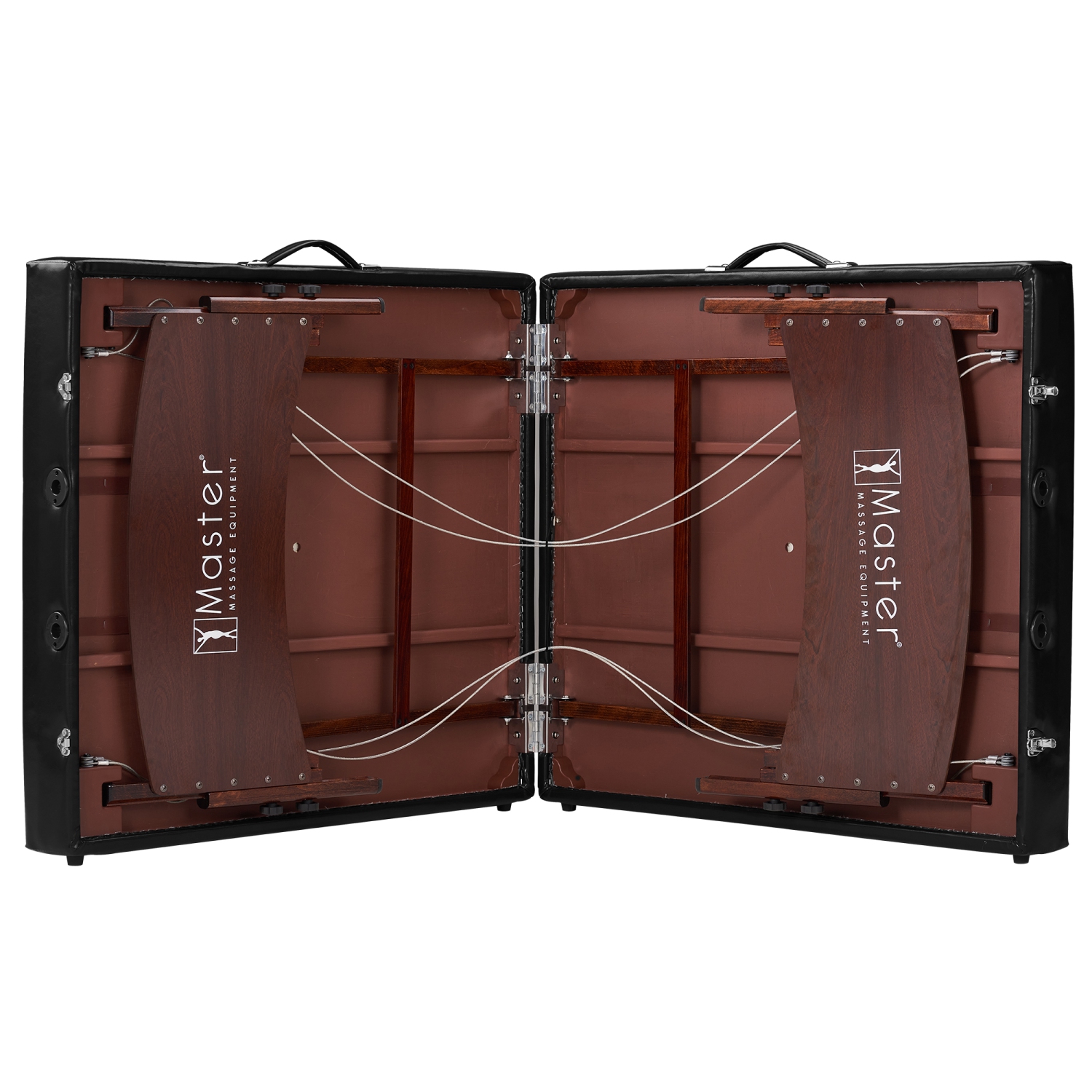 Table de massage portative grande taille Canoga basse hauteur de Master Massage, lit d'exercice pour yoga, massage thaï, concentrateur pour station