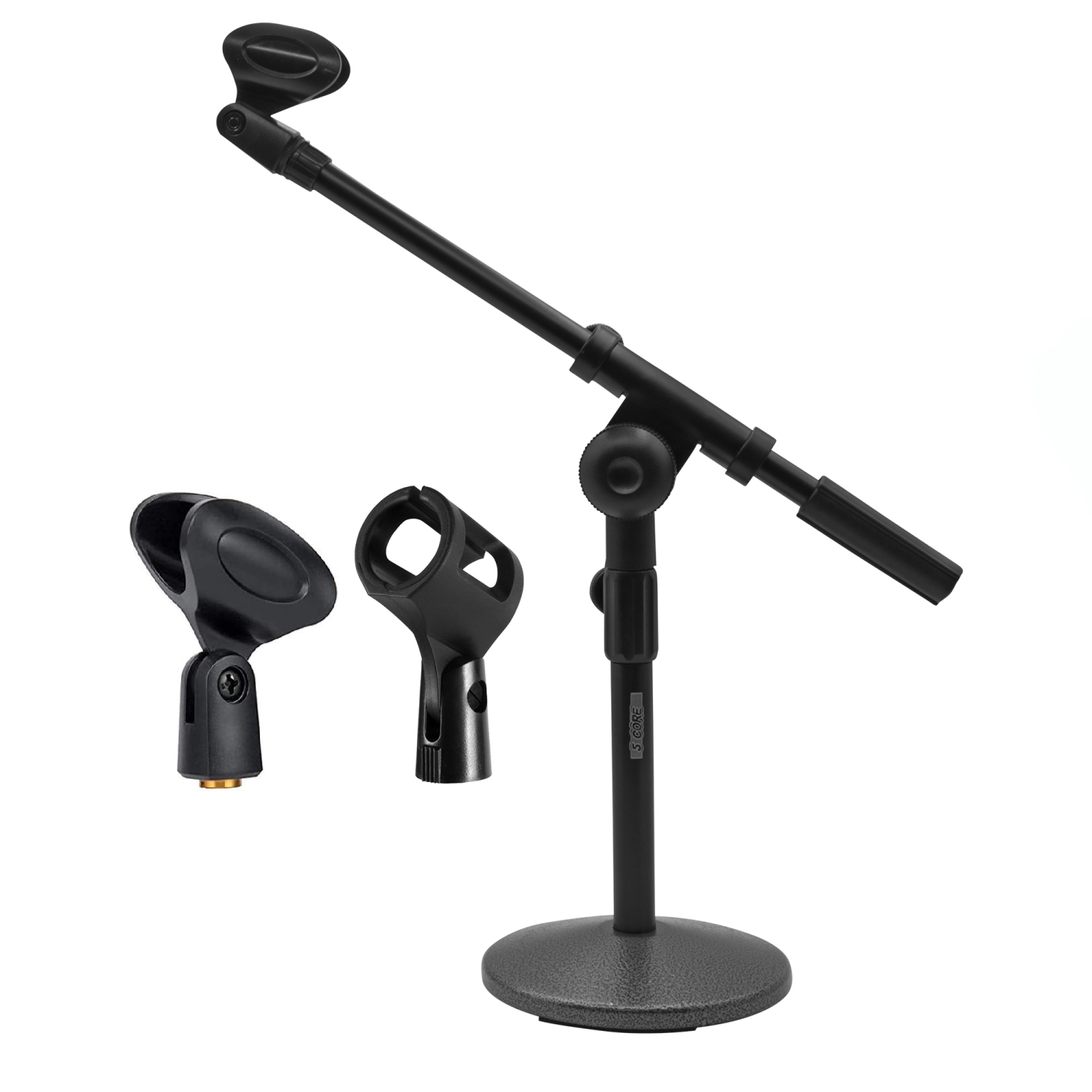 Support de microphone de bureau à 5 cœurs, support de micro de