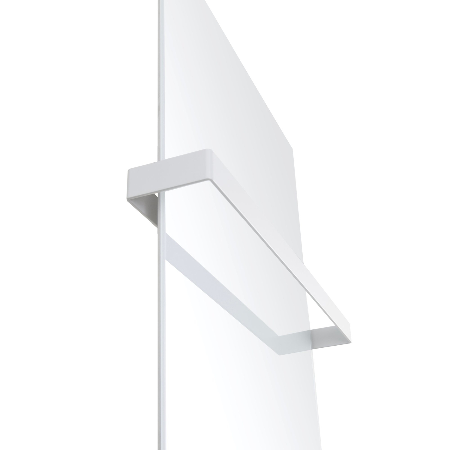 Warmlyours – porte-serviette pour les modèles à panneau radiant Ember, 24 po, blanc