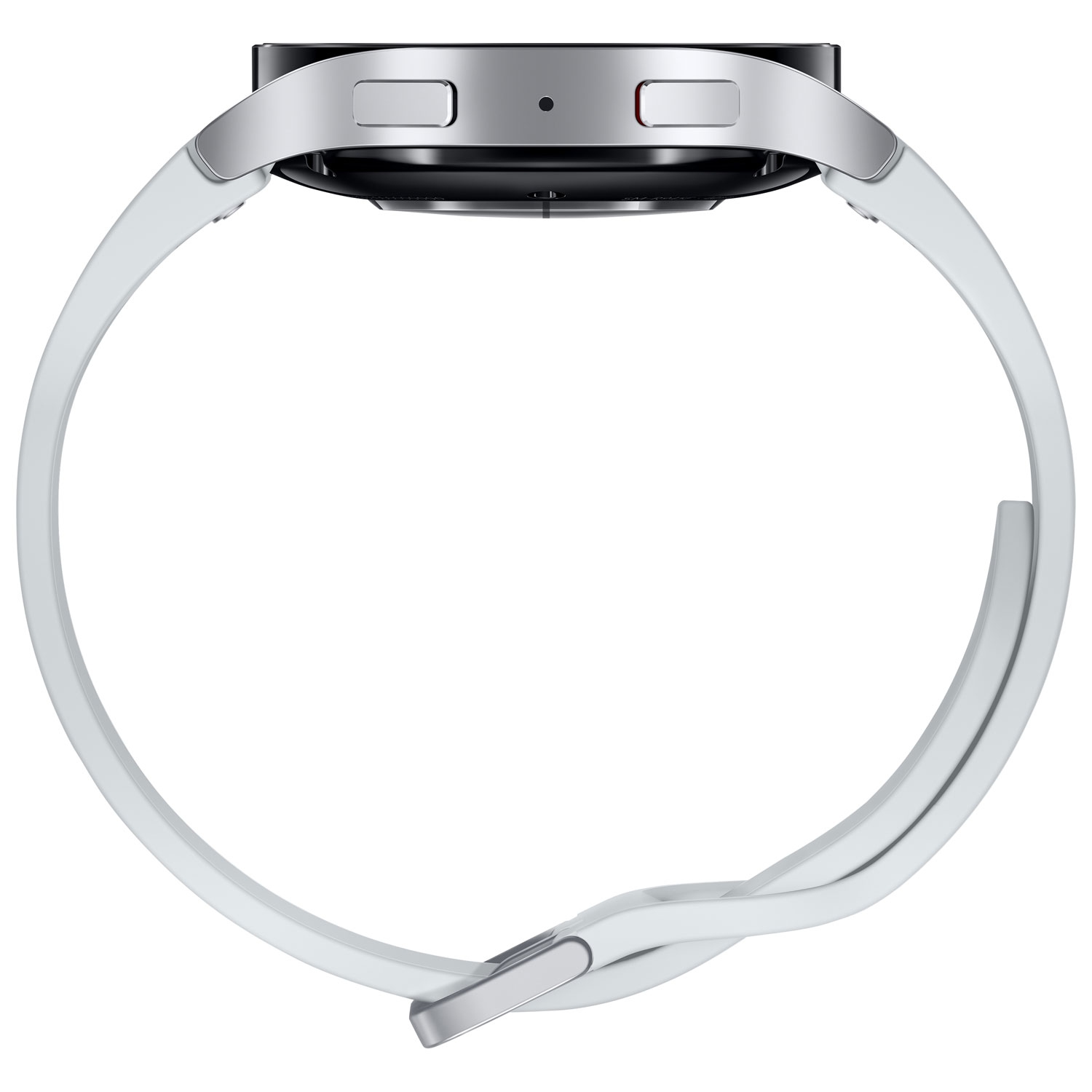 Remis à neuf - montre intelligente 44 mm Galaxy Watch6 (GPS) de Samsung avec moniteur de fréquence cardiaque - Argenté