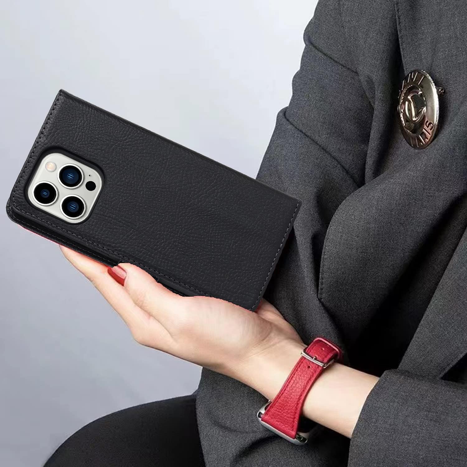 etui iPhone 14 Pro Max Case Wallet Detachable,iPhone 14 pro max Phone case with Card Holder for Women,flip Cell