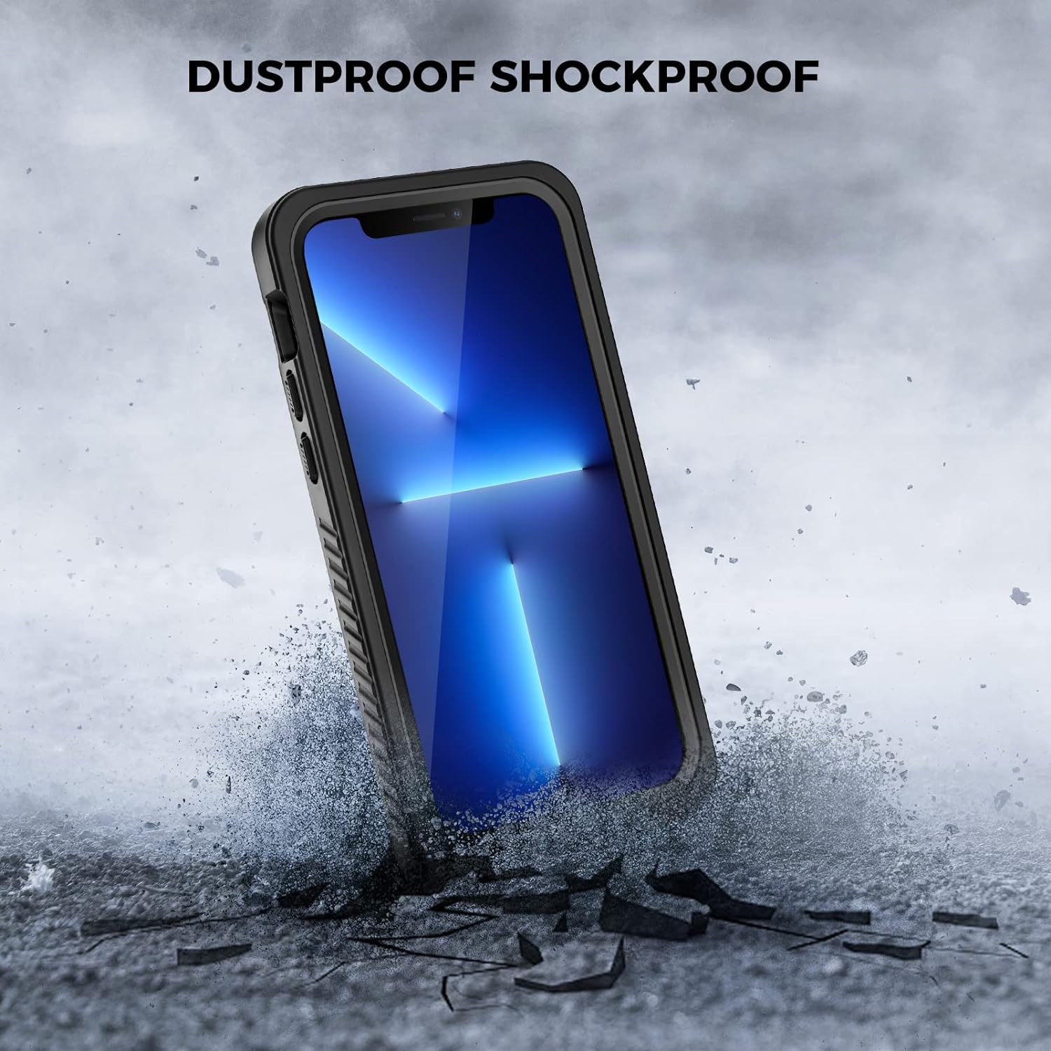 for iPhone 13 Pro Waterproof Case [Not for iPhone 13] with Built-in Screen Protector Shockproof Snowproof