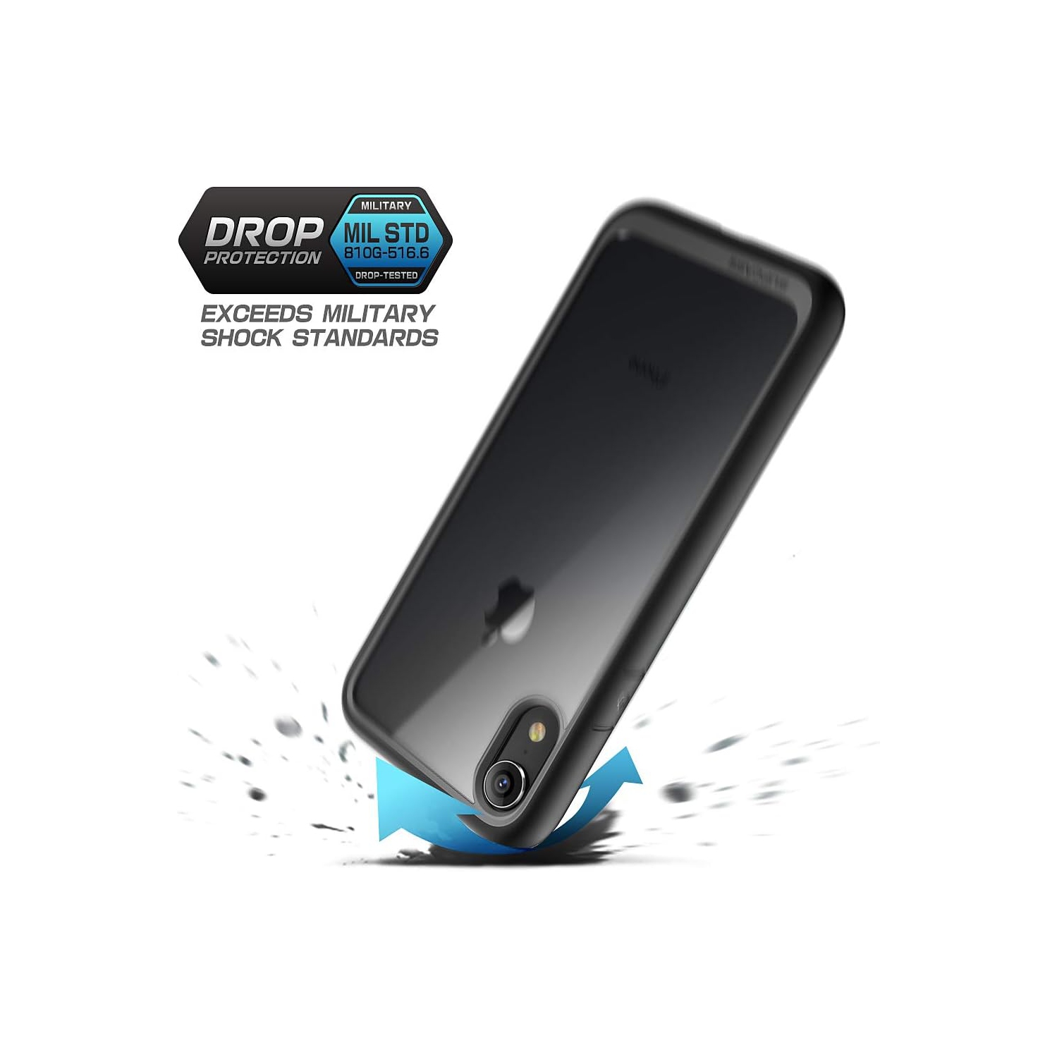 Unicorn Beetle Style Case for iPhone Xs Max, Premium Hybrid Protective Clear Case for iPhone Xs Max 6.5 Inch