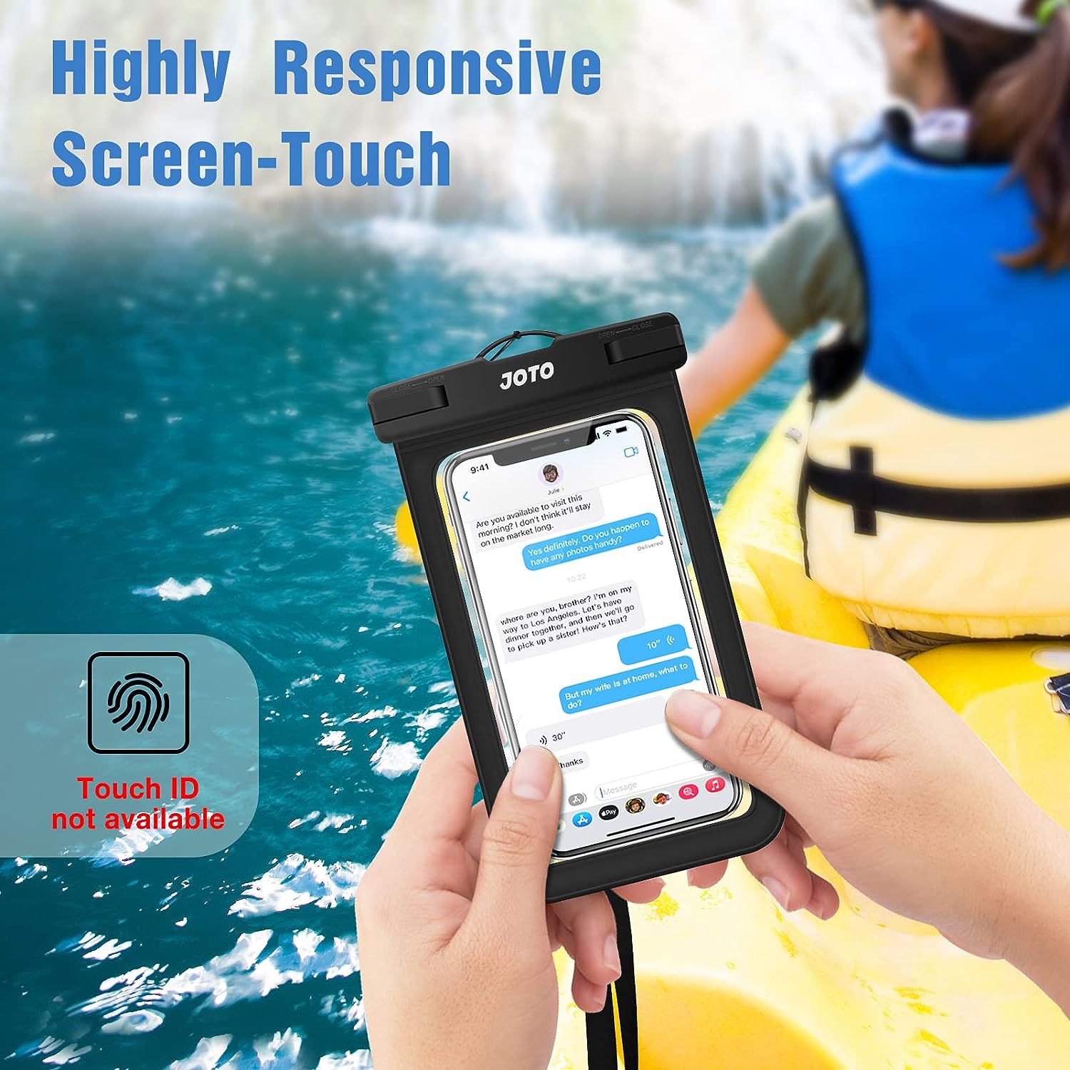 Waterproof Phone Pouch Universal Waterproof Case Dry Bag for iPhone 14 13 12 11 Pro Max Plus XS XR X 8 Galaxy S22