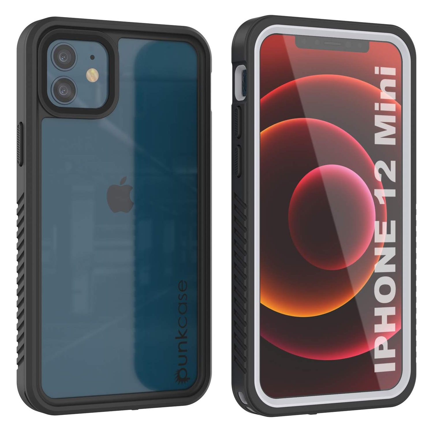 for iPhone 12 Mini Waterproof Case [Extreme Series] [Slim Fit] [IP68 Certified] [Shockproof] [Snowproof] Armor