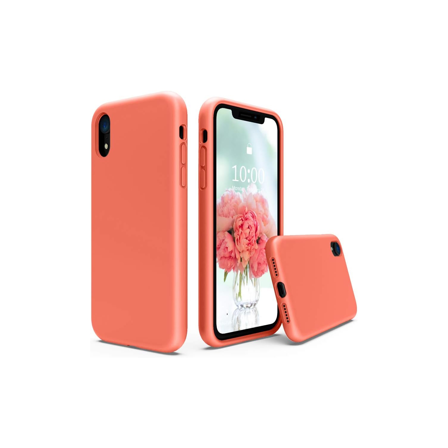 iPhone XR Silicone Case,Liquid Silicone Gel Rubber Anti-Scratch 6.1 inch Phone Case for iPhone XR