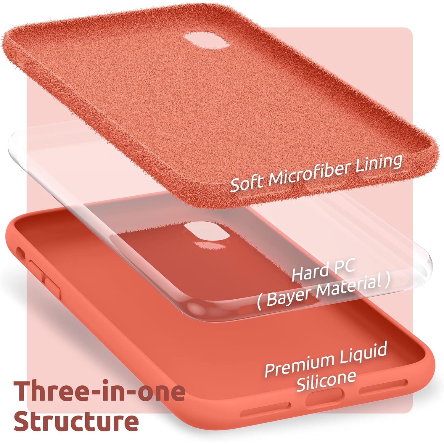 iPhone XR Silicone Case,Liquid Silicone Gel Rubber Anti-Scratch 6.1 inch Phone Case for iPhone XR