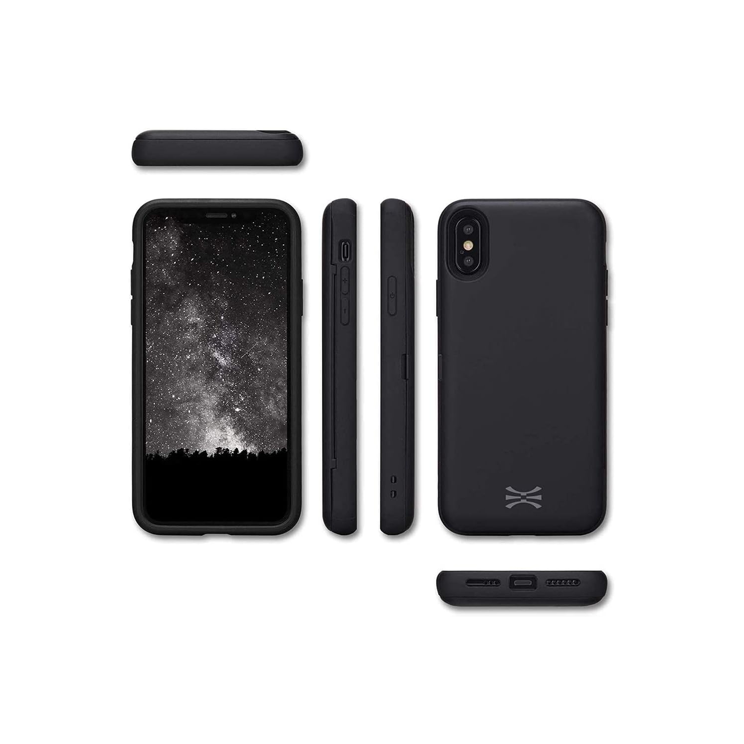 CX PRO II Case for iPhone Xs/iPhone X, with Card Holder | Slim Protective Cover with Hidden Cards Wallet Flip Slot
