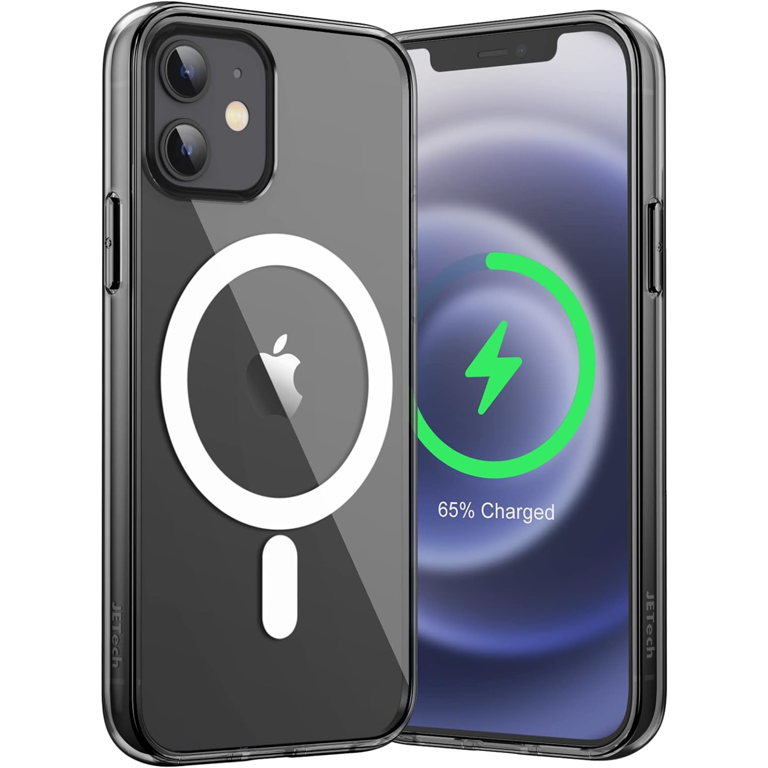 Magnetic Case for iPhone 12 Mini 5.4-Inch Compatible with MagSafe Wireless Charging, Shockproof Phone Bumper