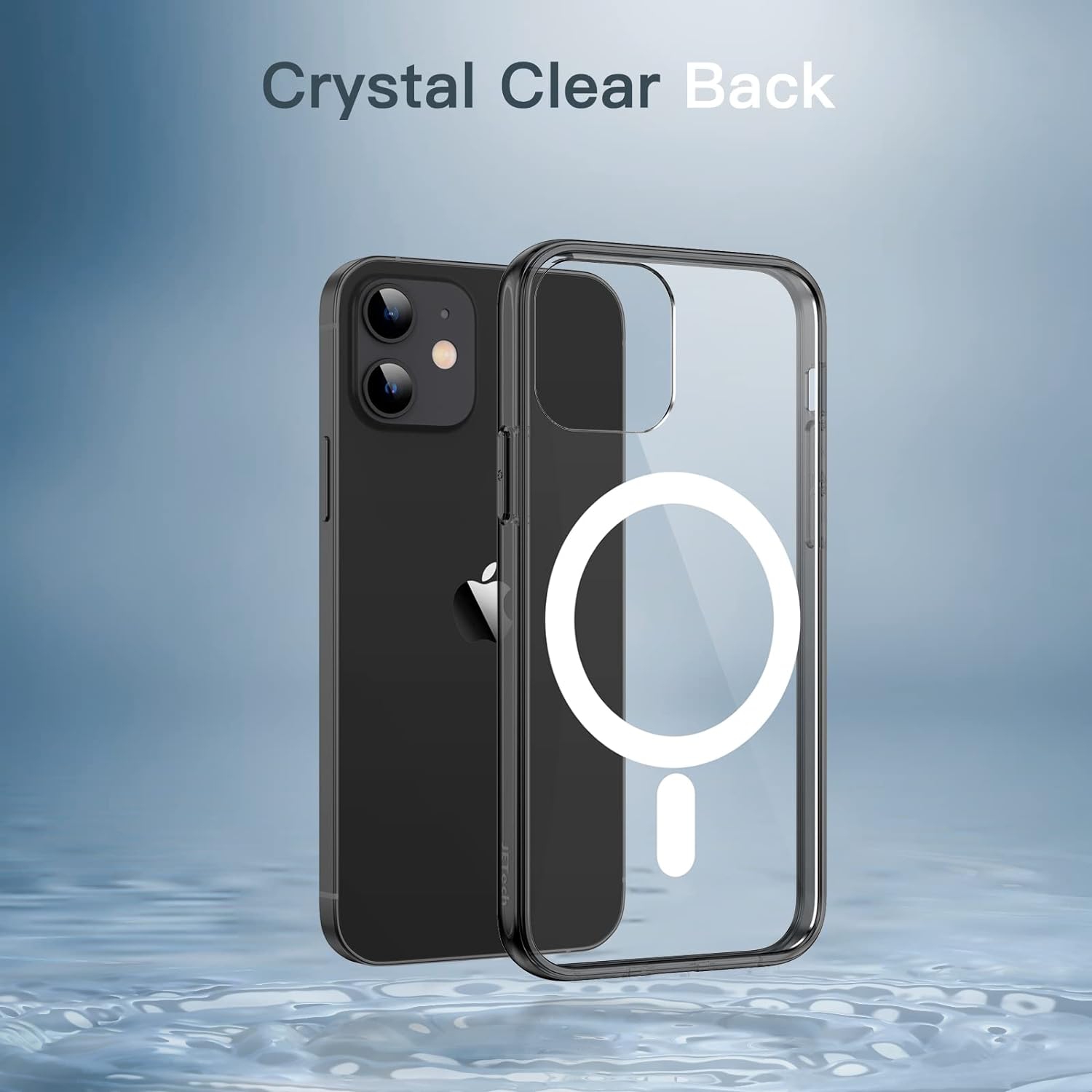 Magnetic Case for iPhone 12 Mini 5.4-Inch Compatible with MagSafe Wireless Charging, Shockproof Phone Bumper