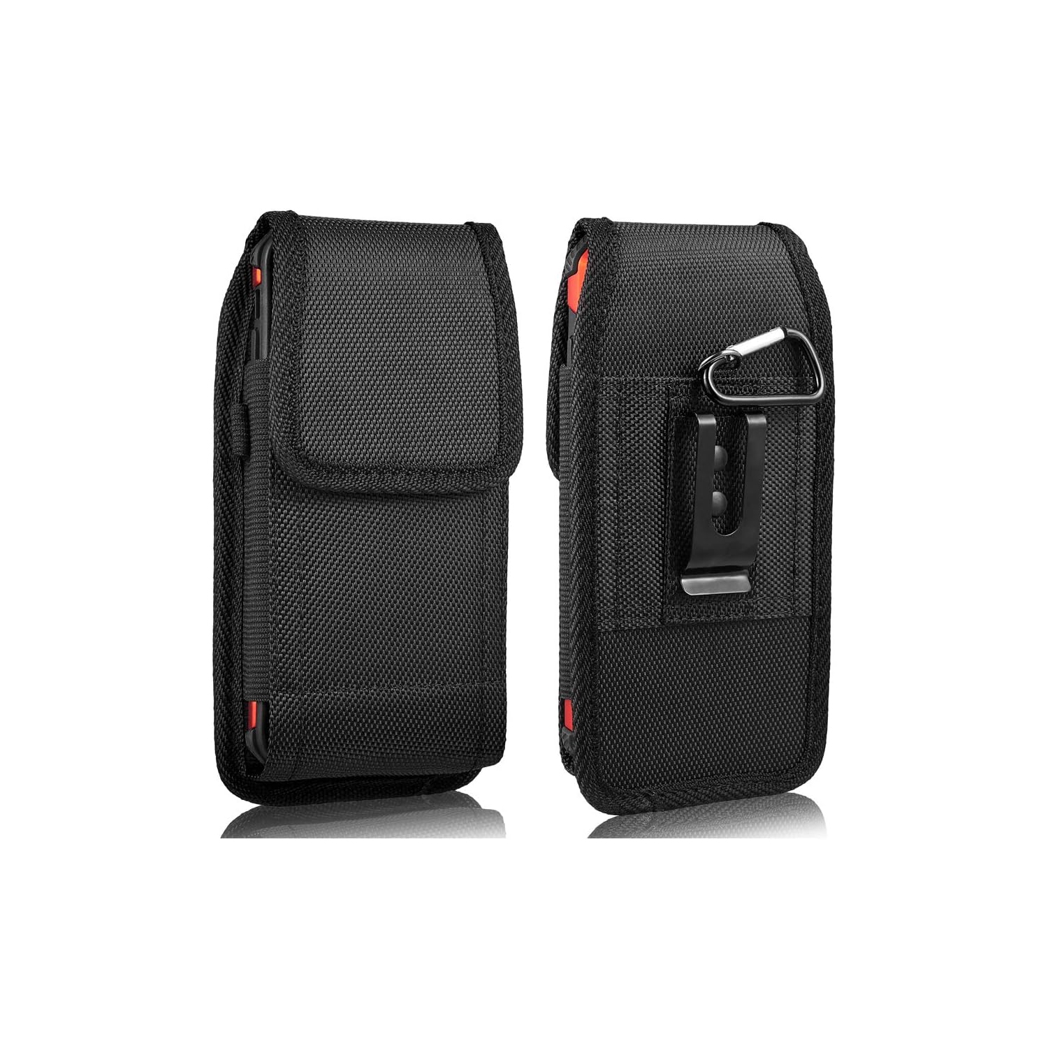 Cell Phone Nylon Belt Case for iPhone 13 Pro Max 14 Pro, kiwitatá Rugged Pouch Holster Holder Case for iPhone 14 Pro