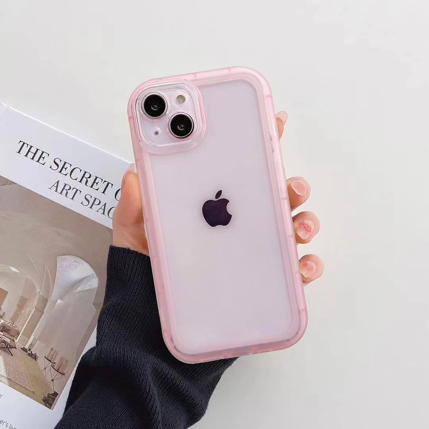 Case for iPhone 13/14 6.1 inch,Clear Mobile Phone Case Soft TPU Silicone Case Non-Yellowing Crystal Case