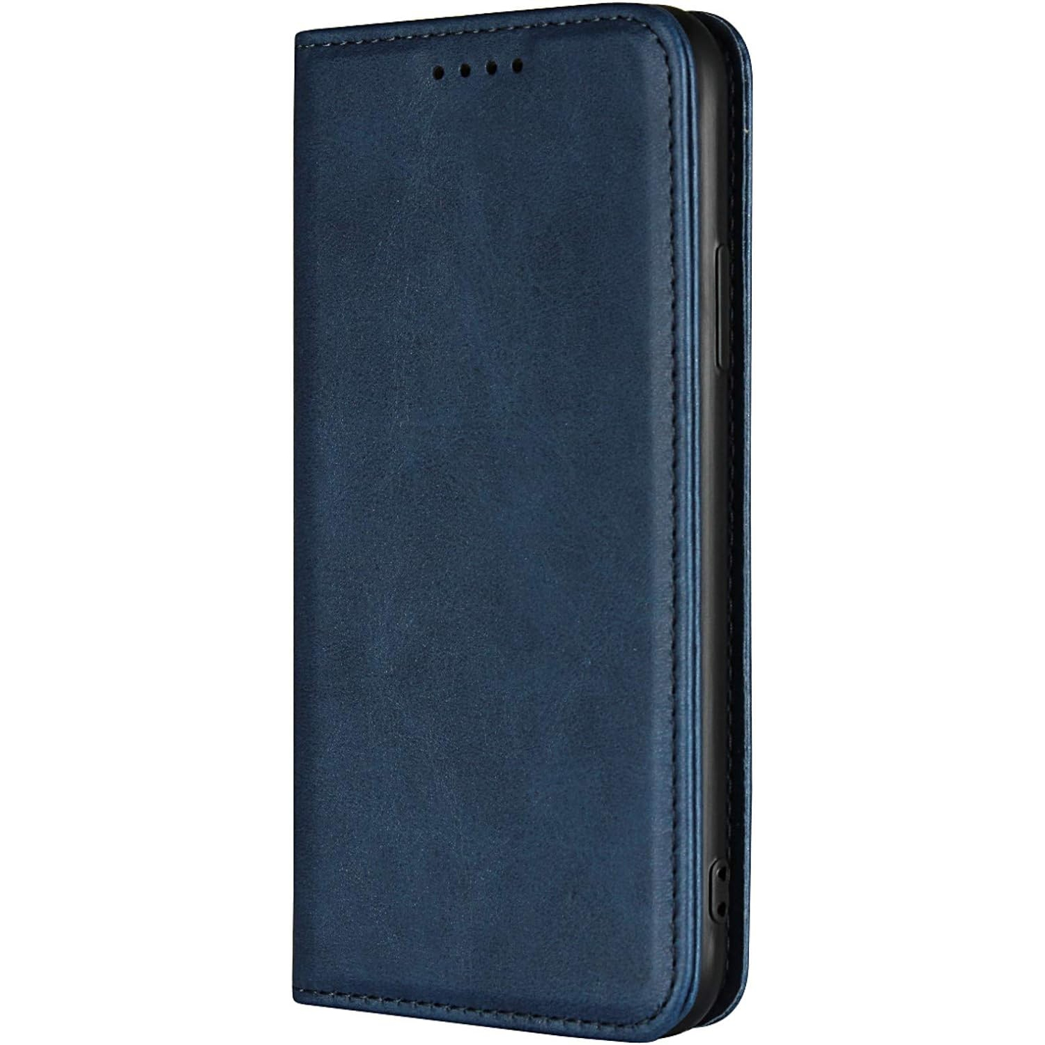 iPhone X Wallet Case / iPhone XS Case with Card Holder Slot Premium PU Leather Strong Magnetic Flip Folio