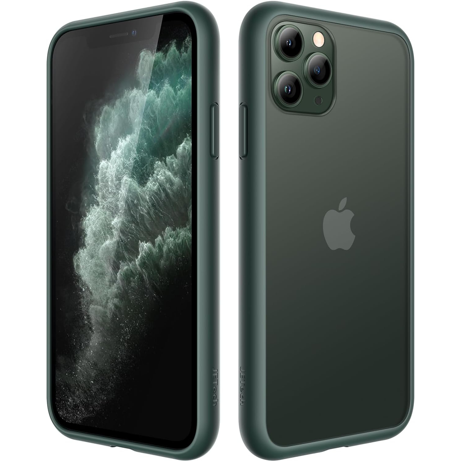 Matte Case for iPhone 11 Pro Max 6.5-Inch, Shockproof Military Grade Drop Protection, Frosted Translucent Back